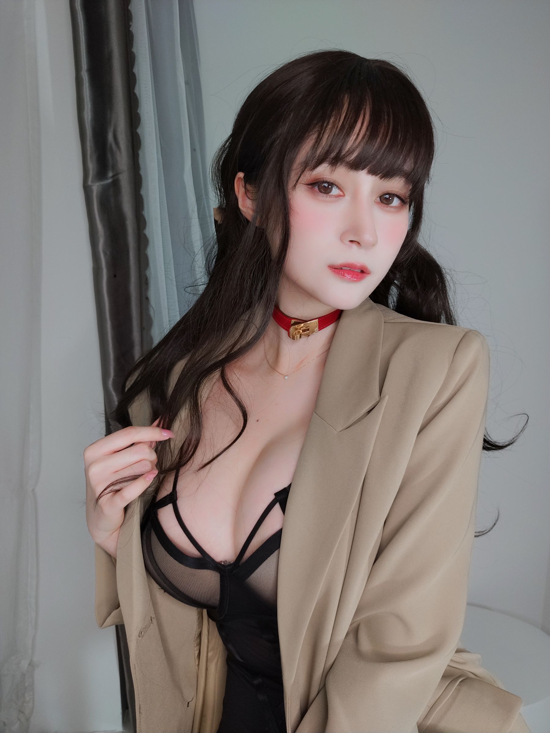Coser小姐姐白银 – 黑丝OL情趣 Cosplay-第19张