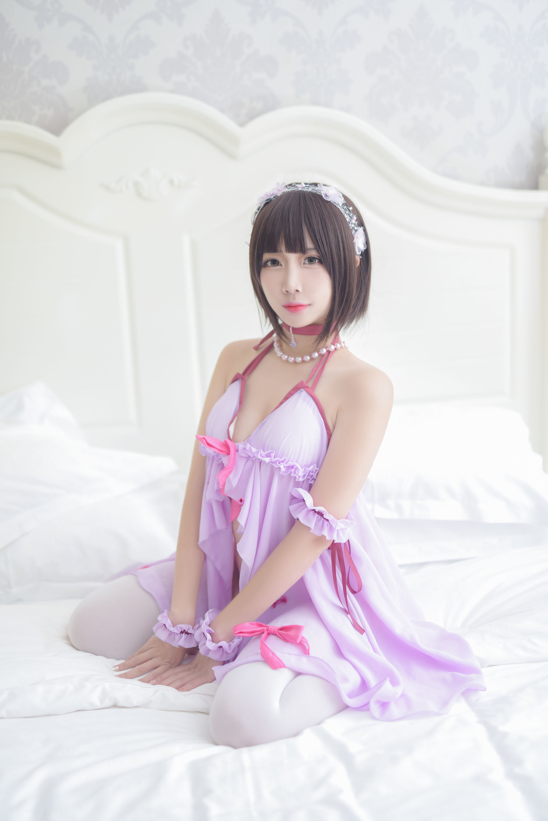人气Coser二佐Nisa 加藤惠合集 Cosplay-第22张