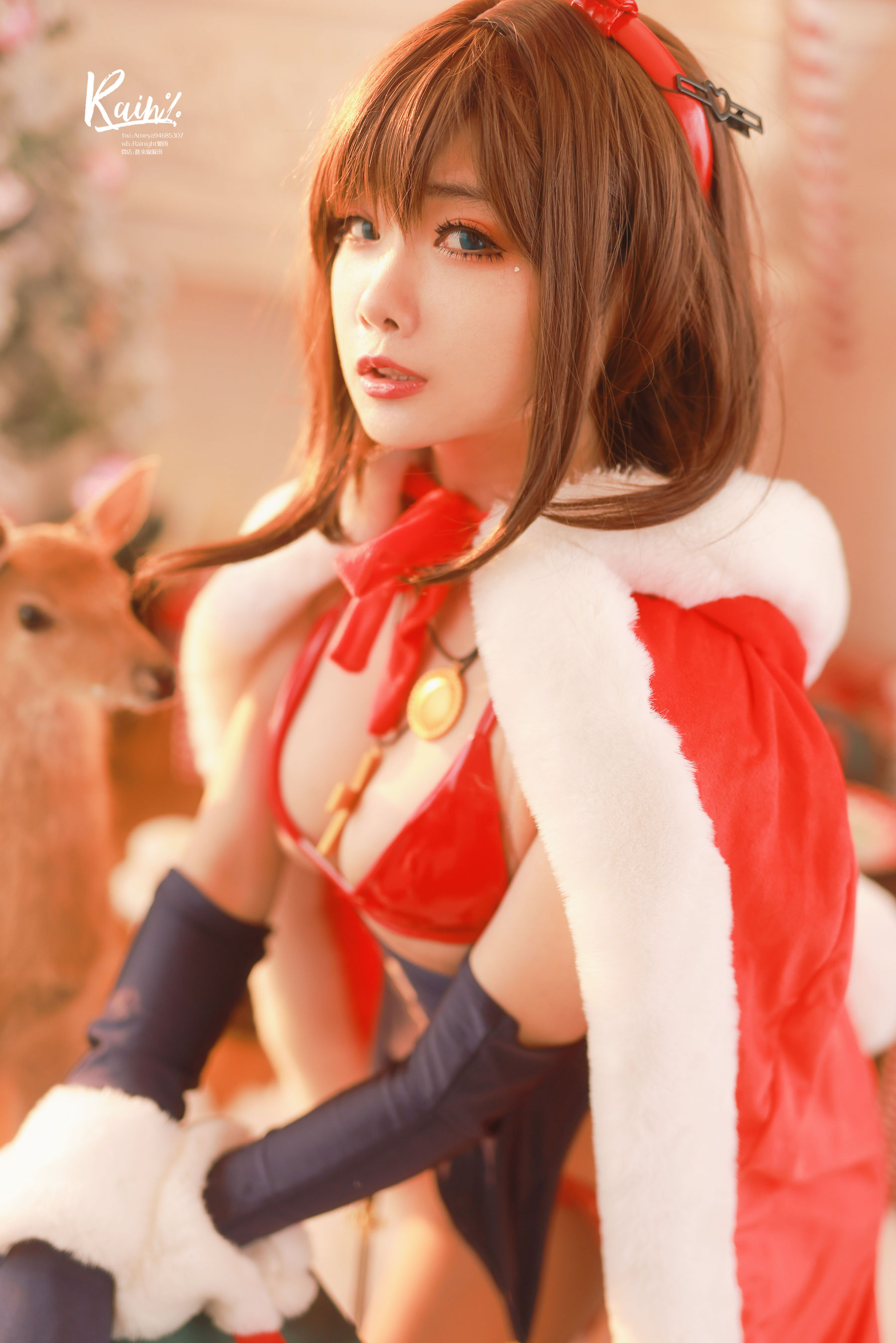 动漫博主Rainight魈雨 – 圣诞兔 Cosplay-第16张