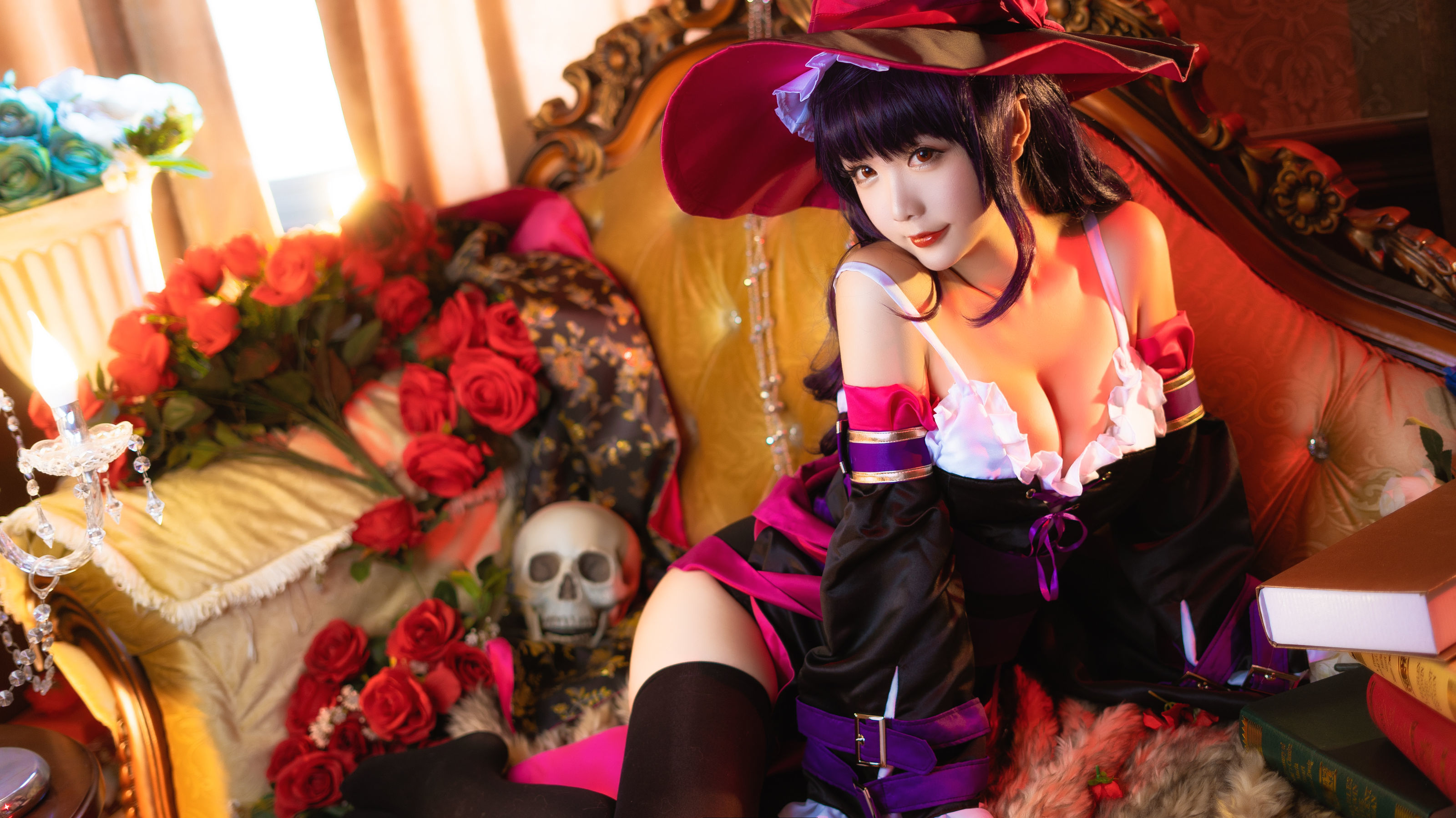 Coser小姐姐星之迟迟 – 玛菲卡 Cosplay-第1张