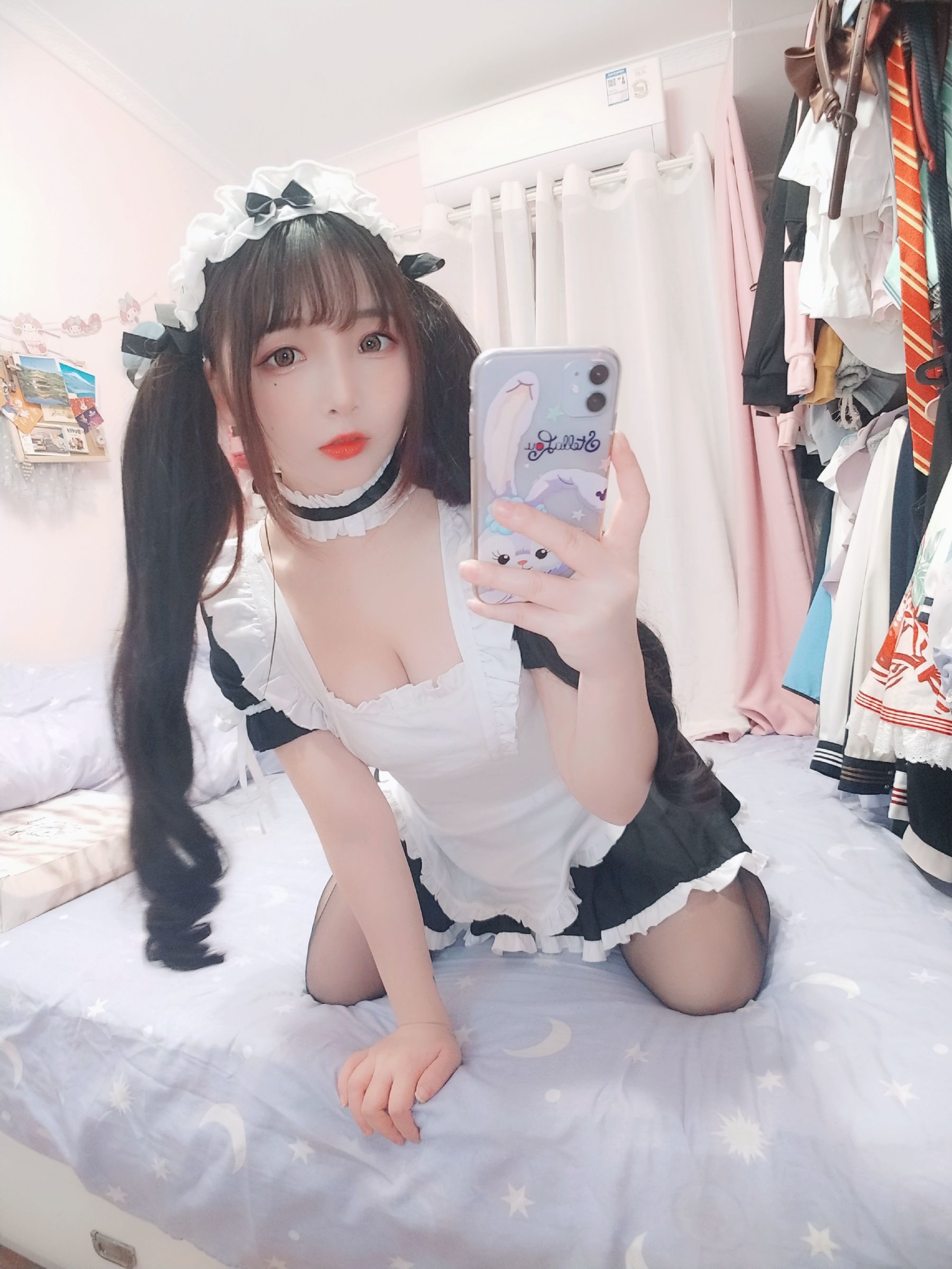 二次元美女古川kagura – 黑丝女仆 Cosplay-第27张