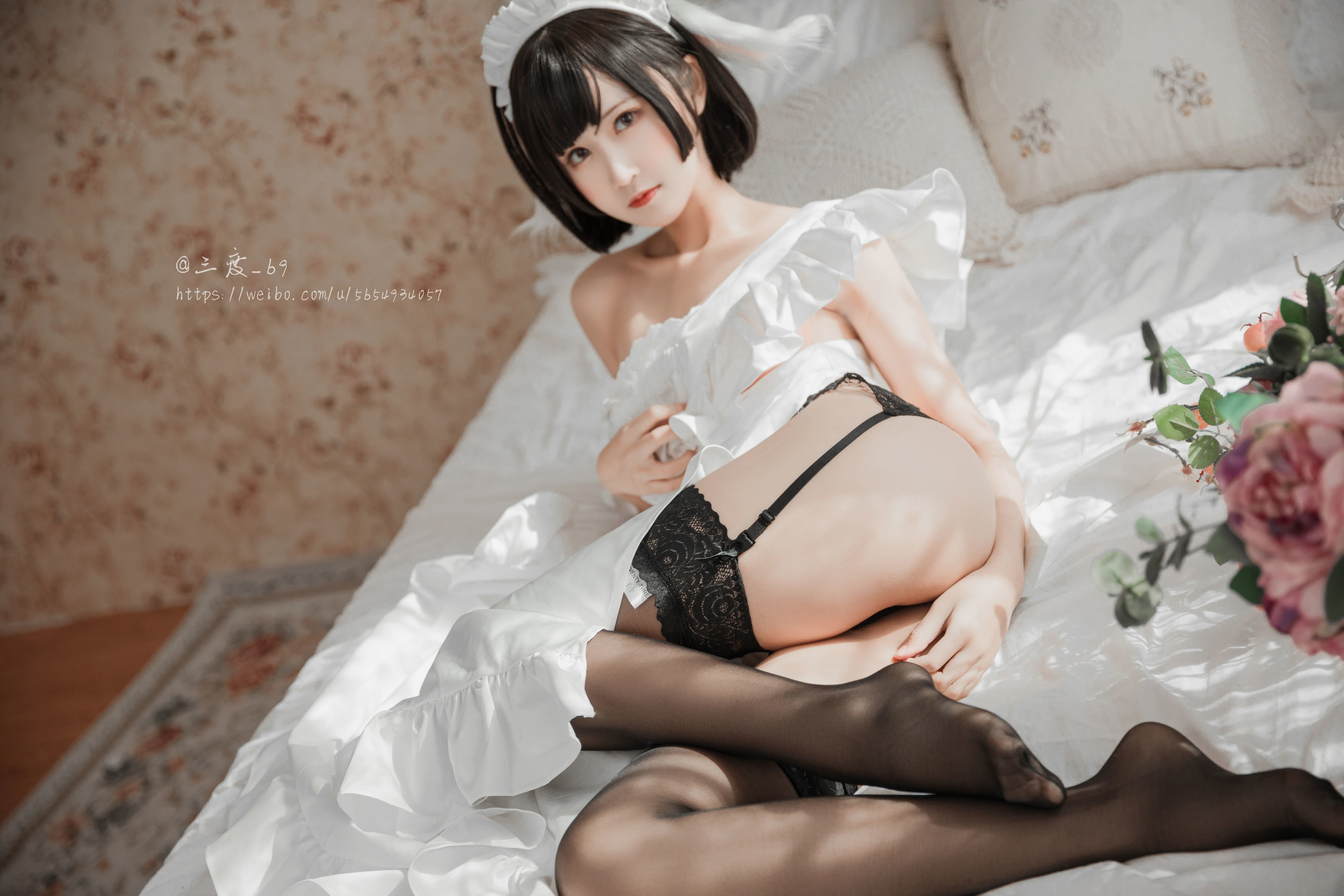微博妹子三度_69 兔耳女仆 Cosplay-第27张