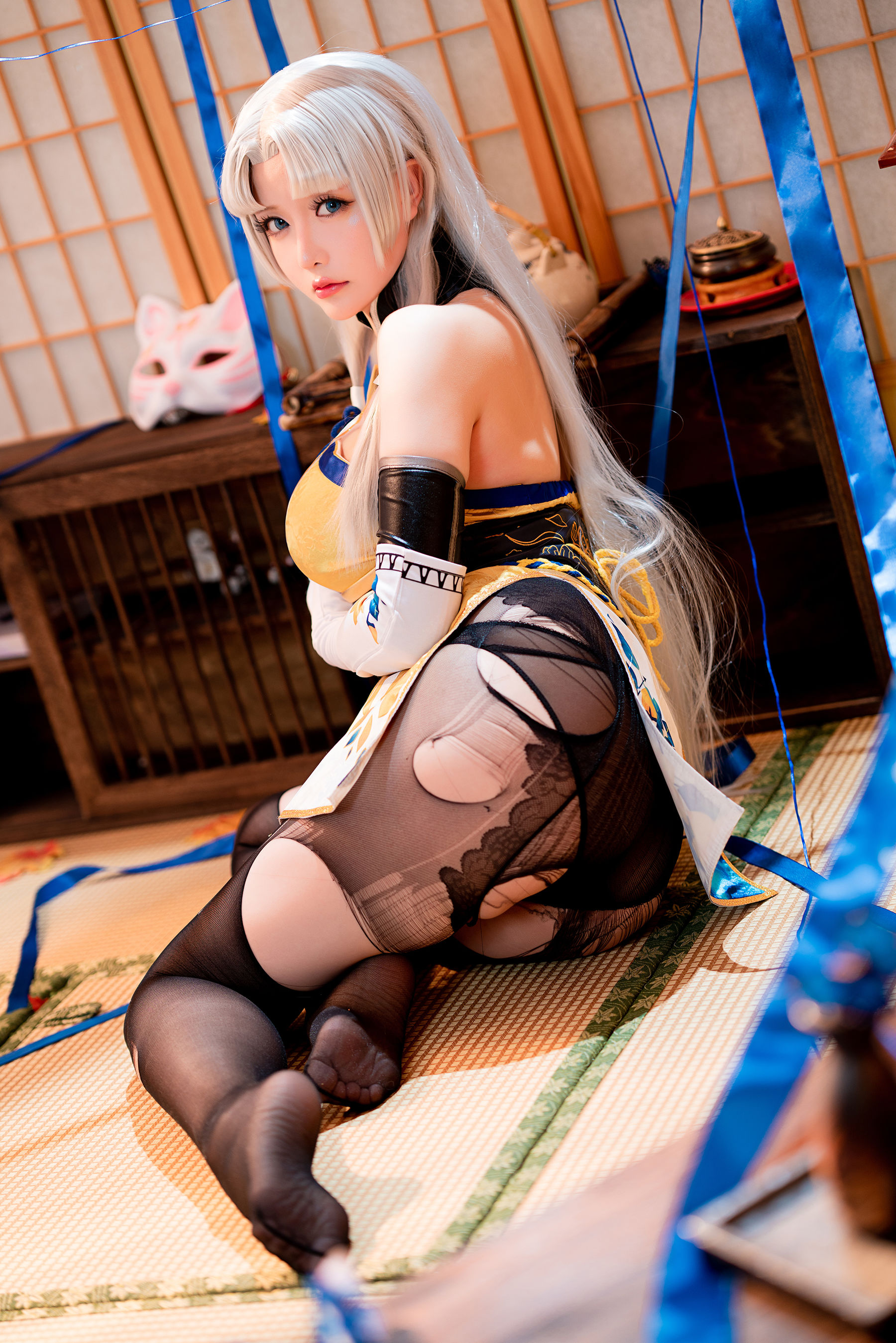Coser小姐姐星之迟迟 – 胡桃 Cosplay-第26张