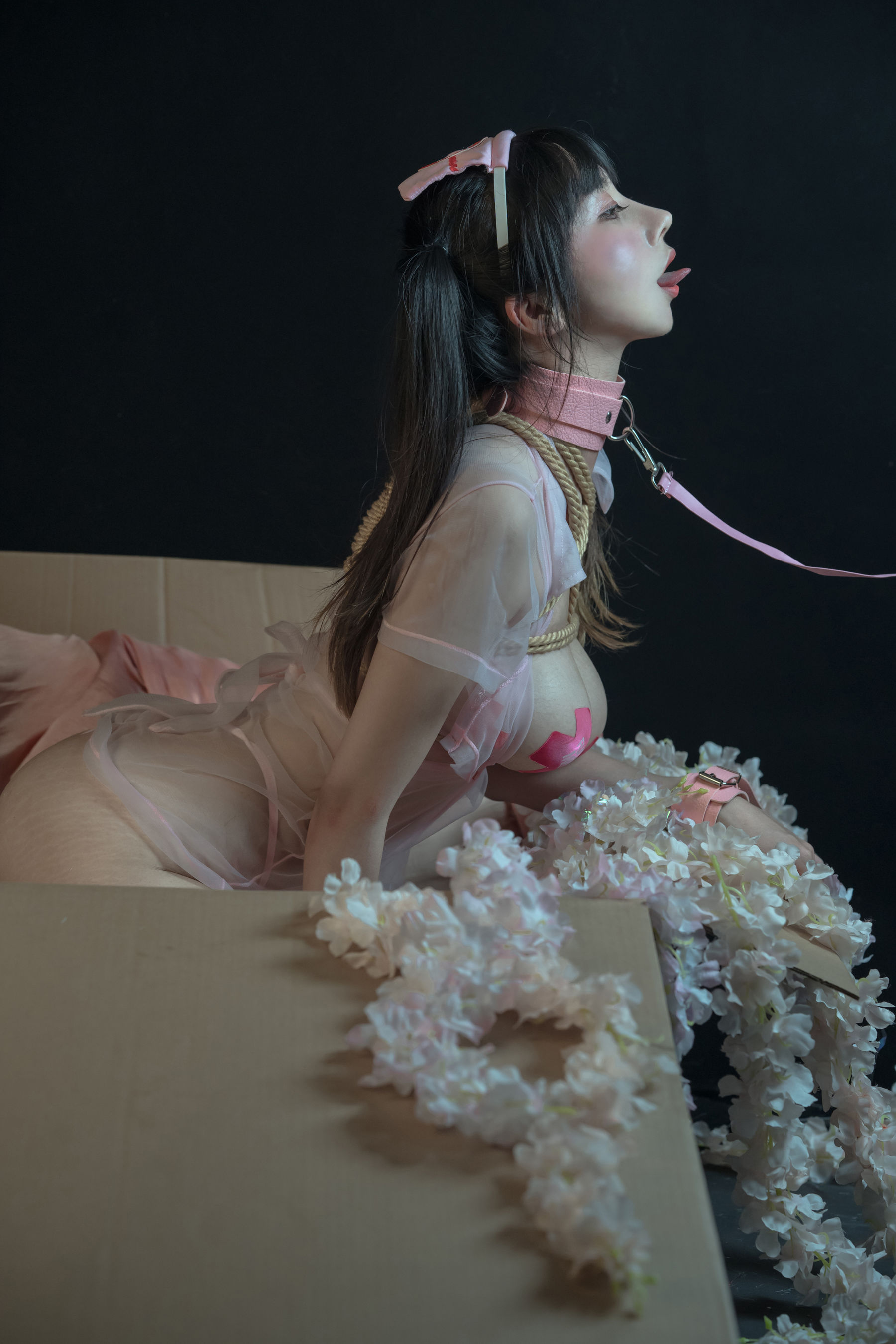 云溪溪 – 奶桃护士 Cosplay-第27张