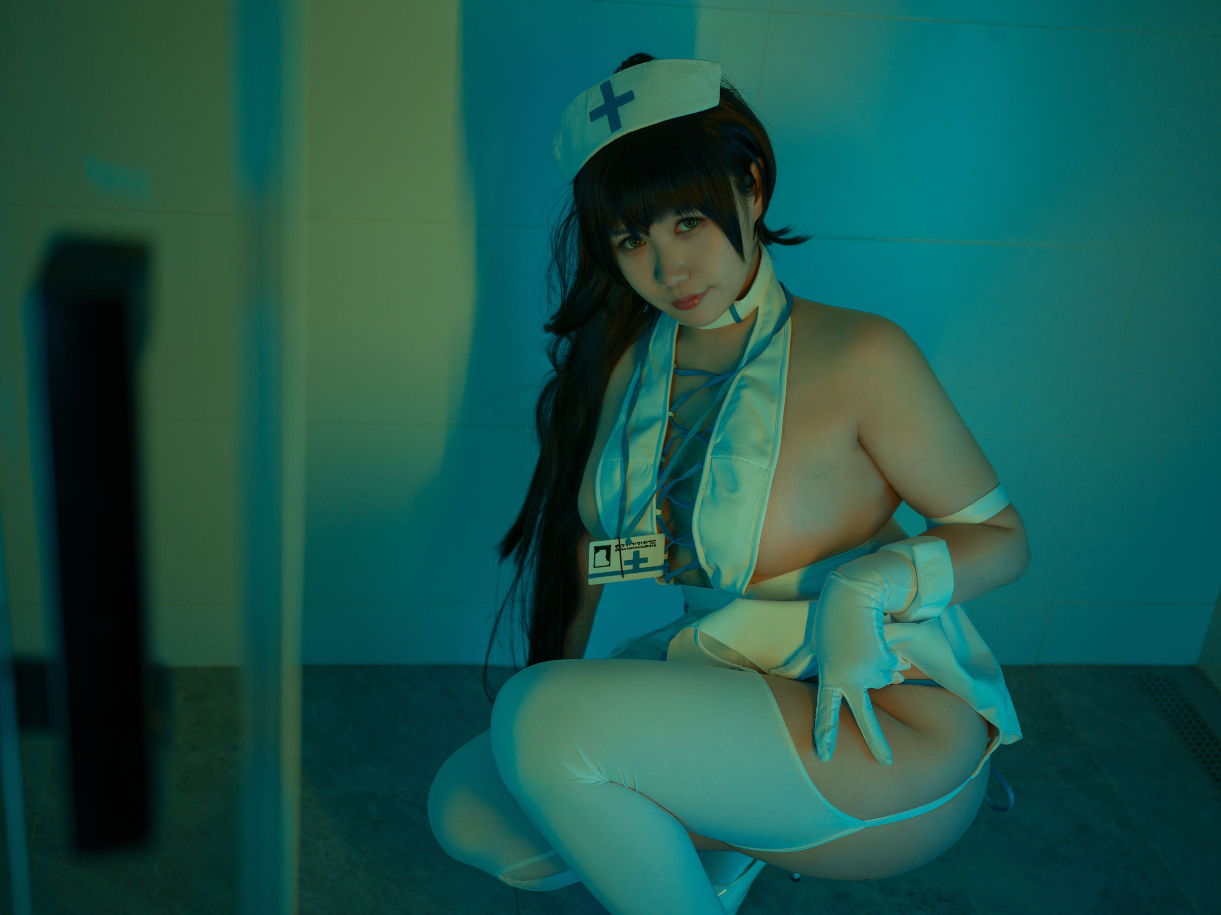 麻花麻花酱 – 碧蓝护士 Cosplay-第1张