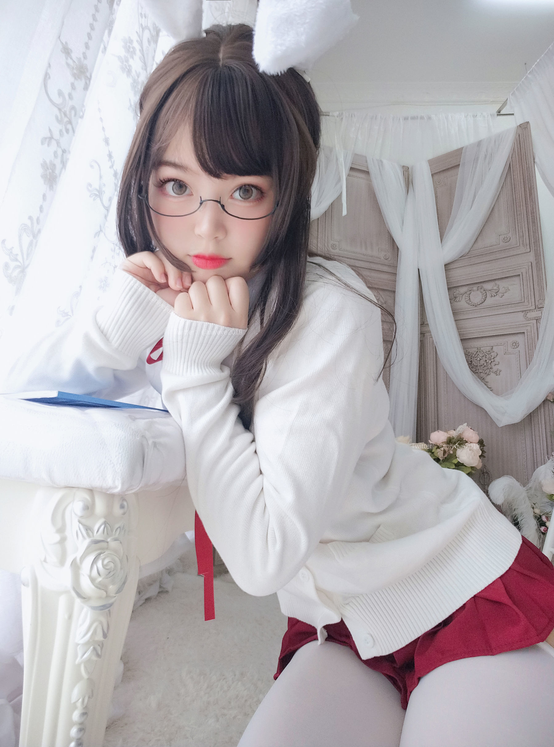 萌系小姐姐-白烨- – 发情期 Cosplay-第19张