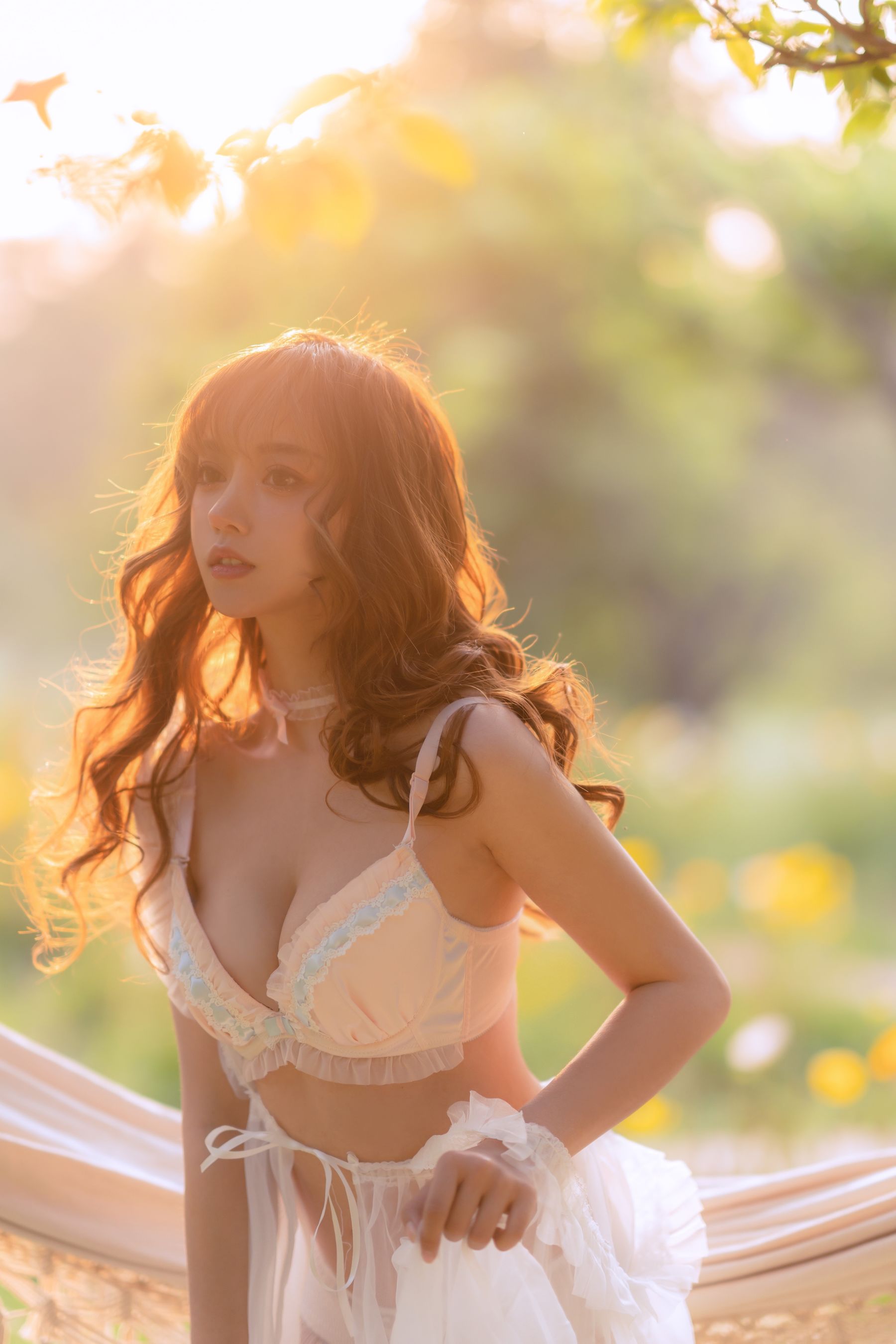斗鱼米线线sama – 夏日限定 吊床 Cosplay-第26张