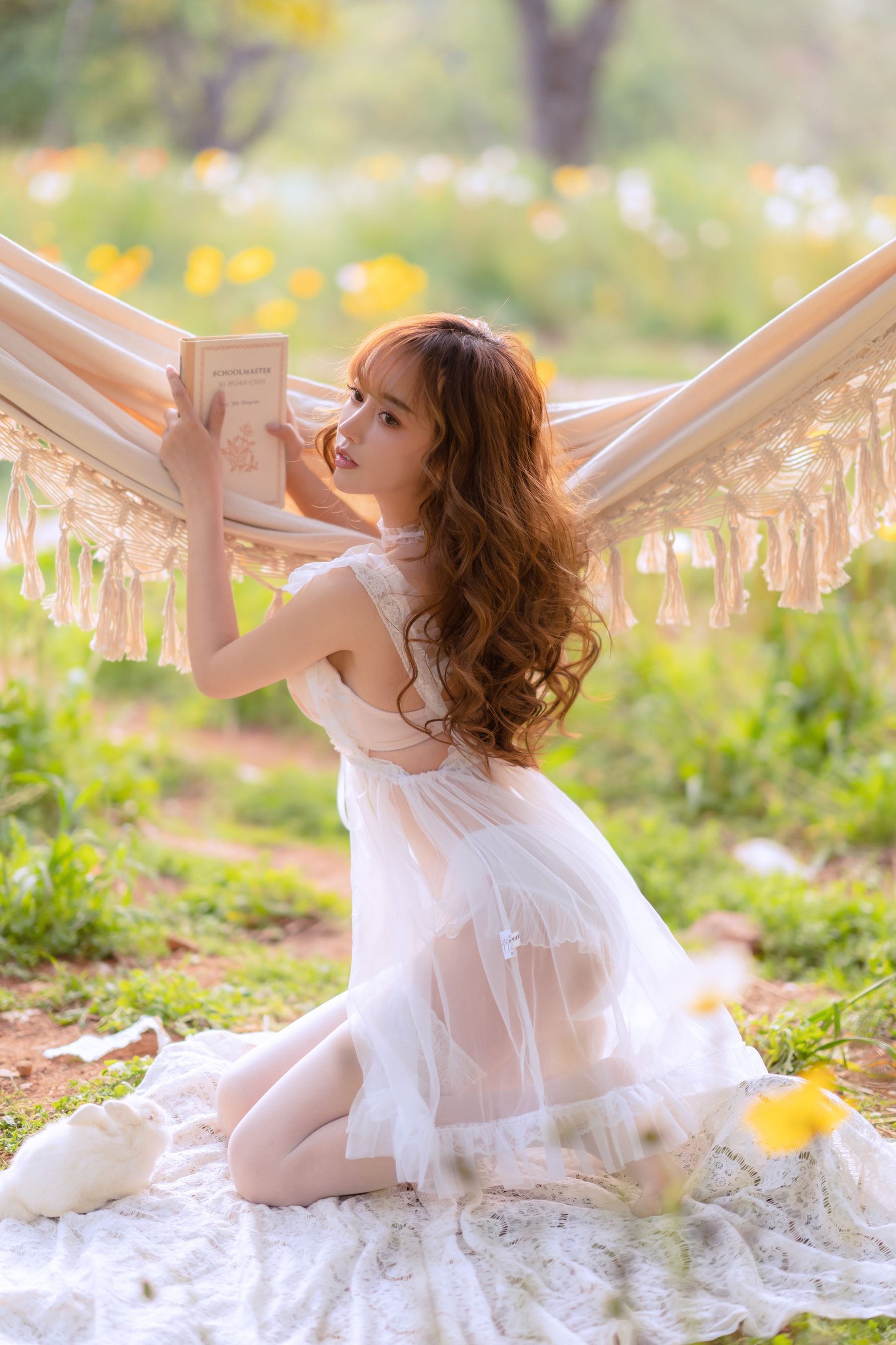 斗鱼米线线sama – 夏日限定 吊床 Cosplay-第33张