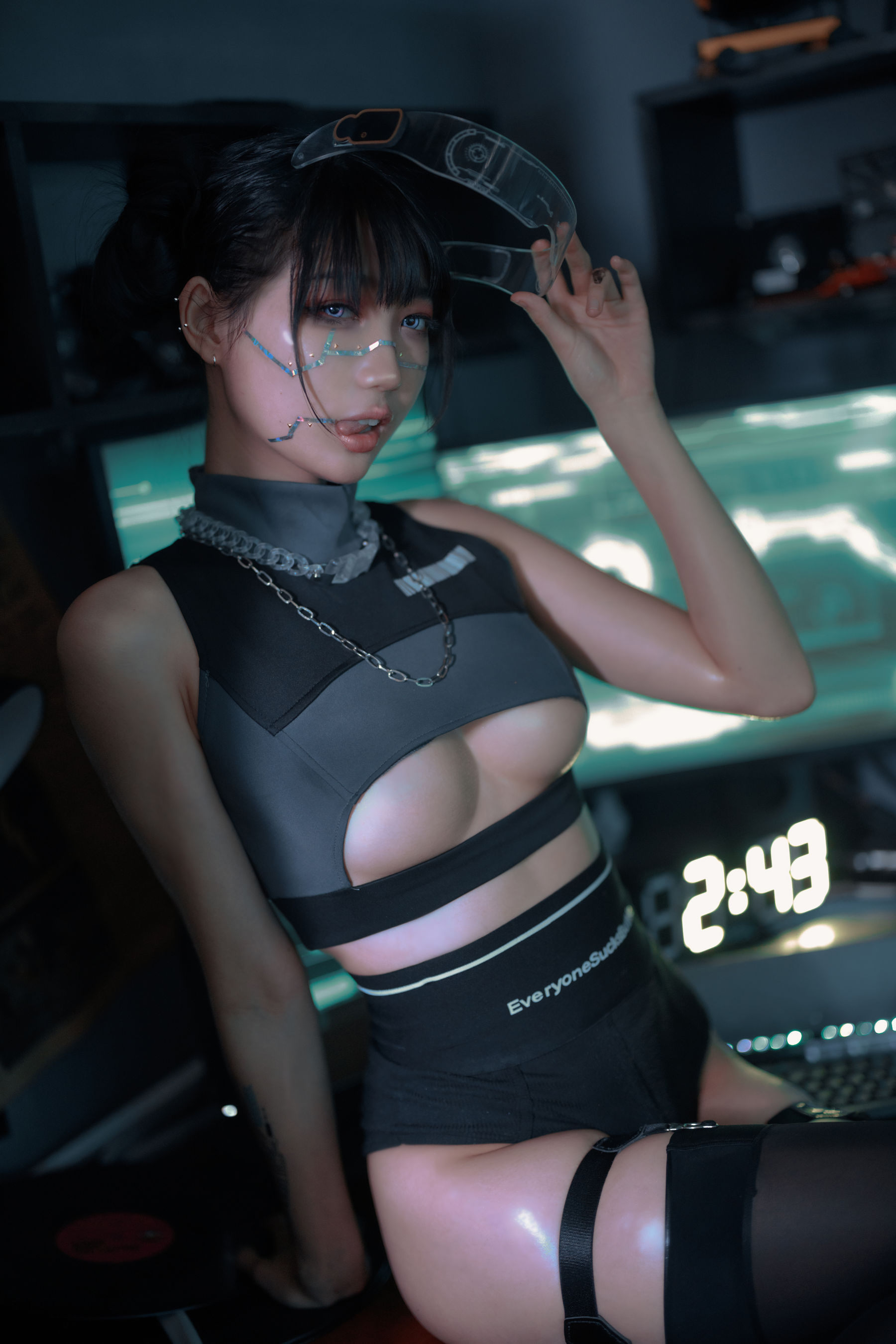 周叽是可爱兔兔 – 仿生人形 Cosplay-第25张