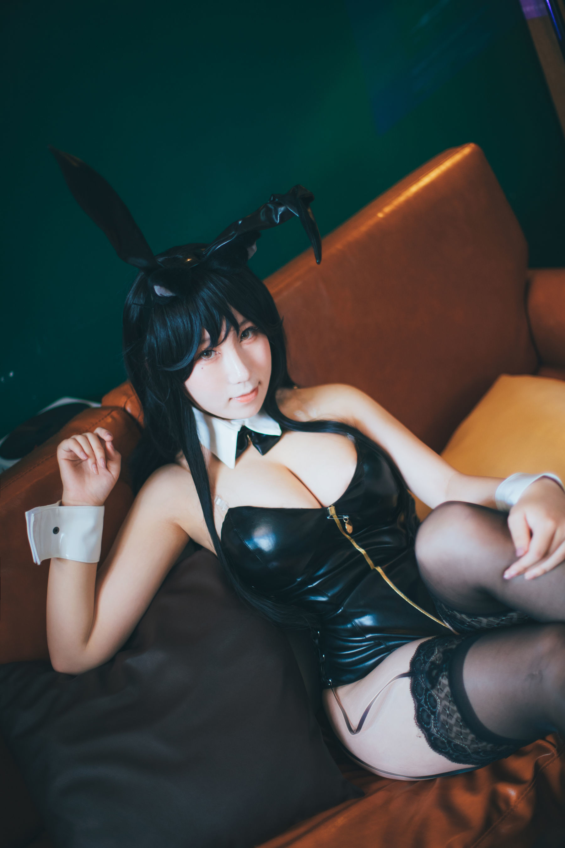 动漫博主从从从从鸾 爱宕兔女郎 Cosplay-第24张