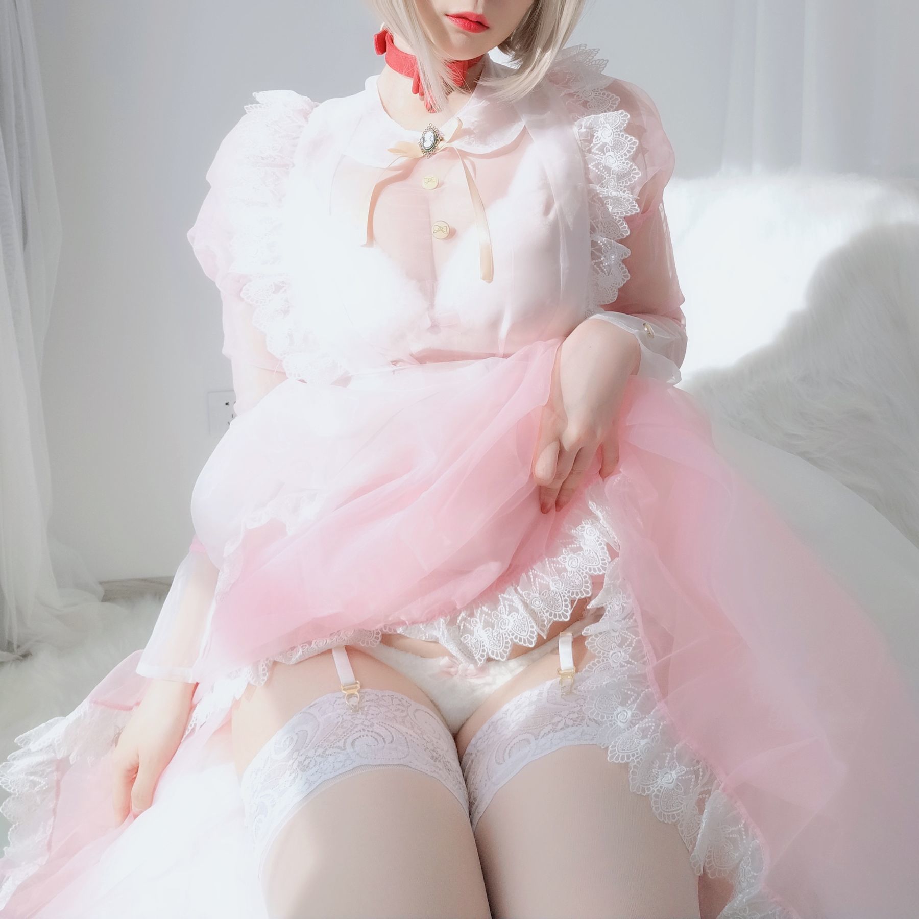 Coser小姐姐白银 女仆小兔子 Cosplay-第24张