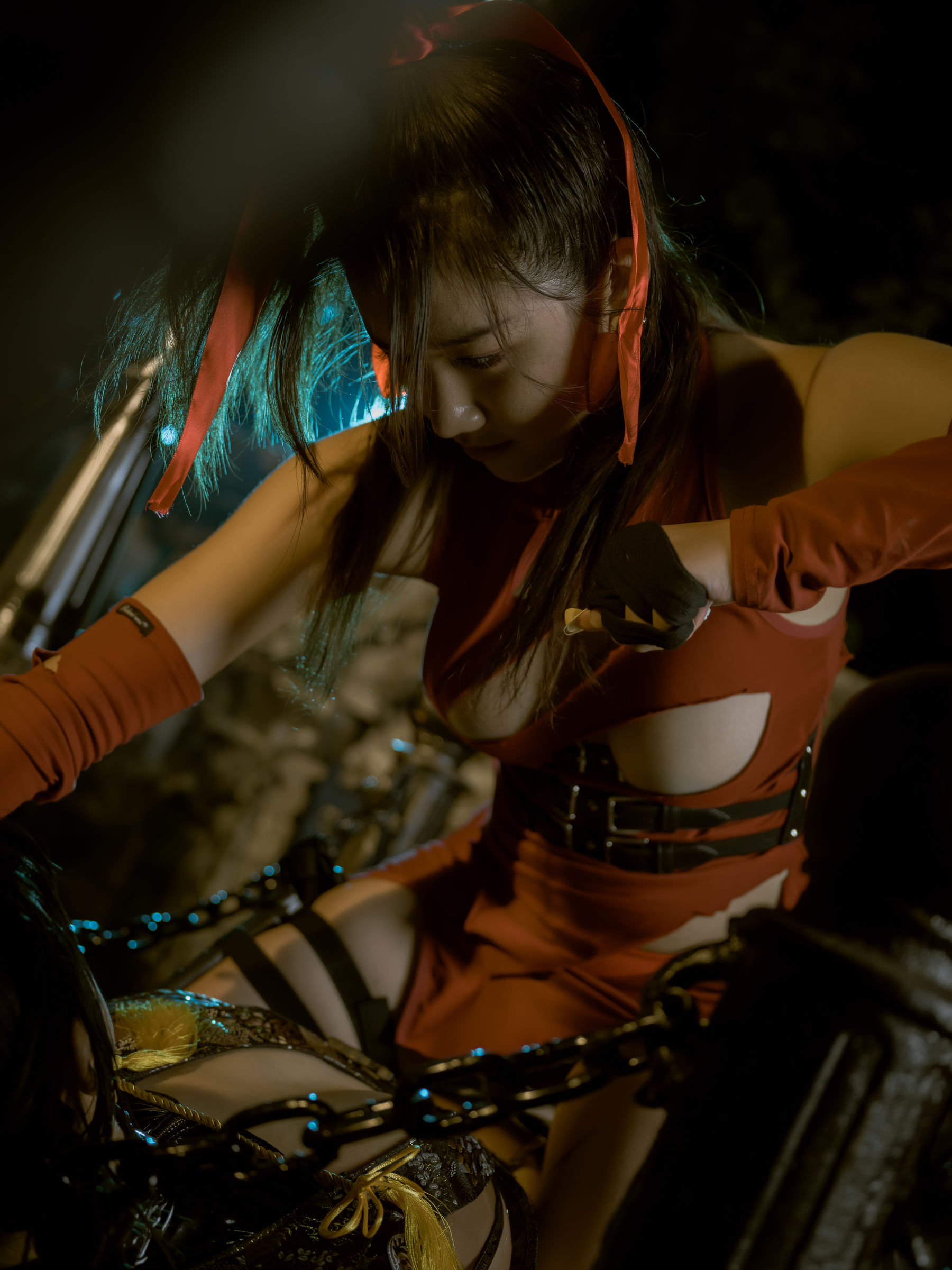 秋和柯基(夏小秋秋秋) – 忍者的刺杀 Cosplay-第1张