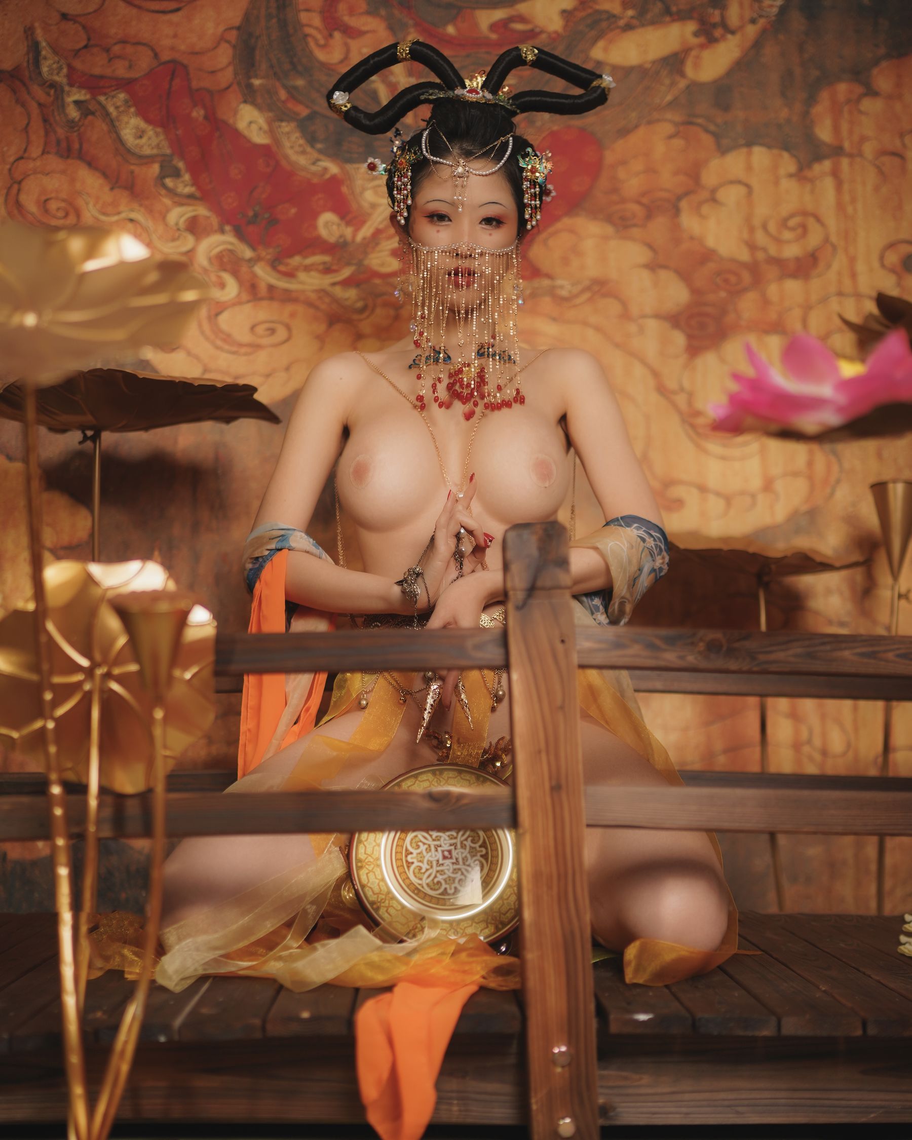 钛合金大粑粑 – 画中仙 Cosplay-第27张