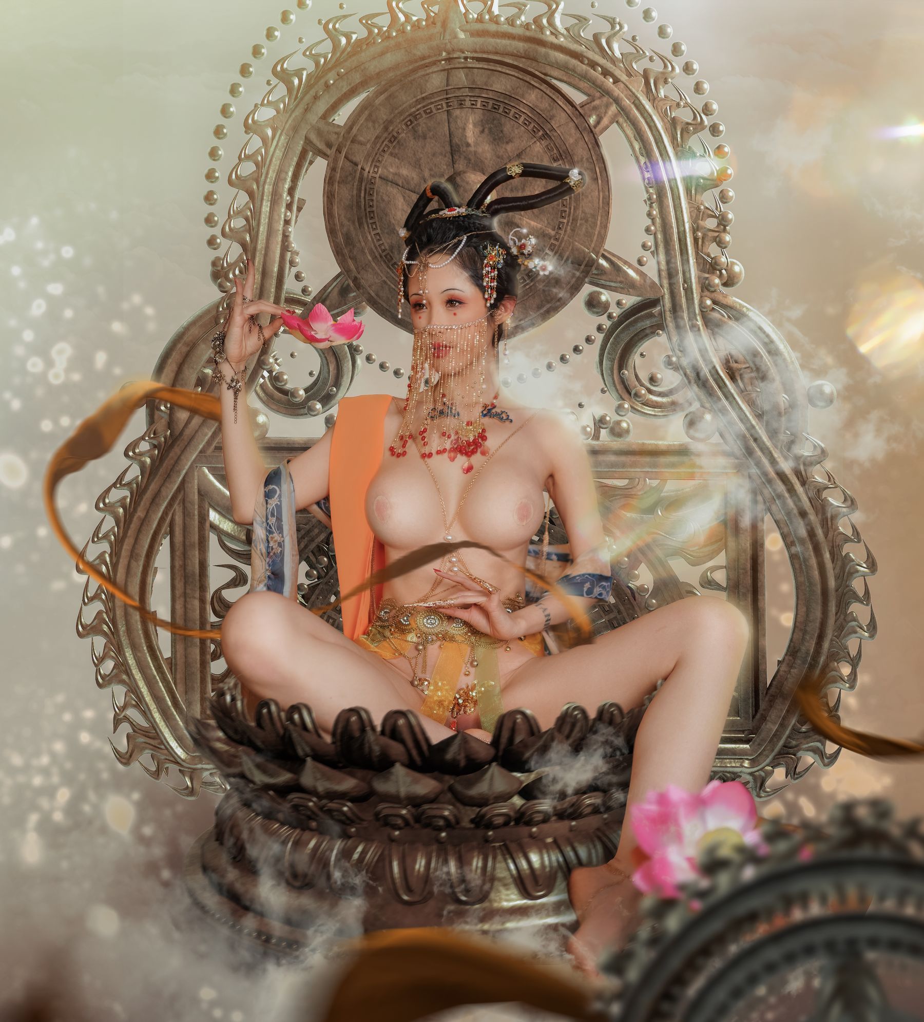 钛合金大粑粑 – 画中仙 Cosplay-第30张