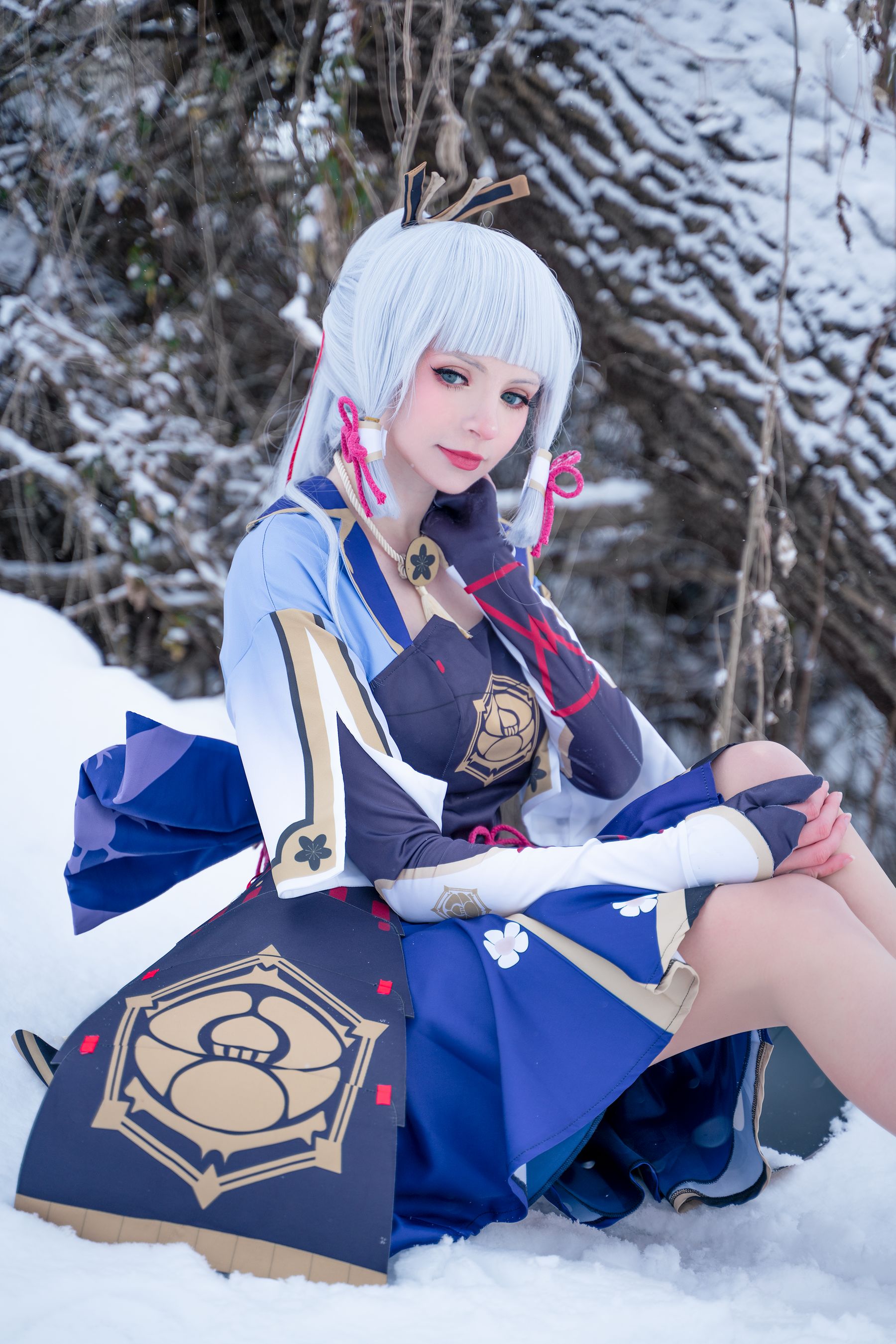 Peach milky – Ayaka genshin impact Cosplay-第19张