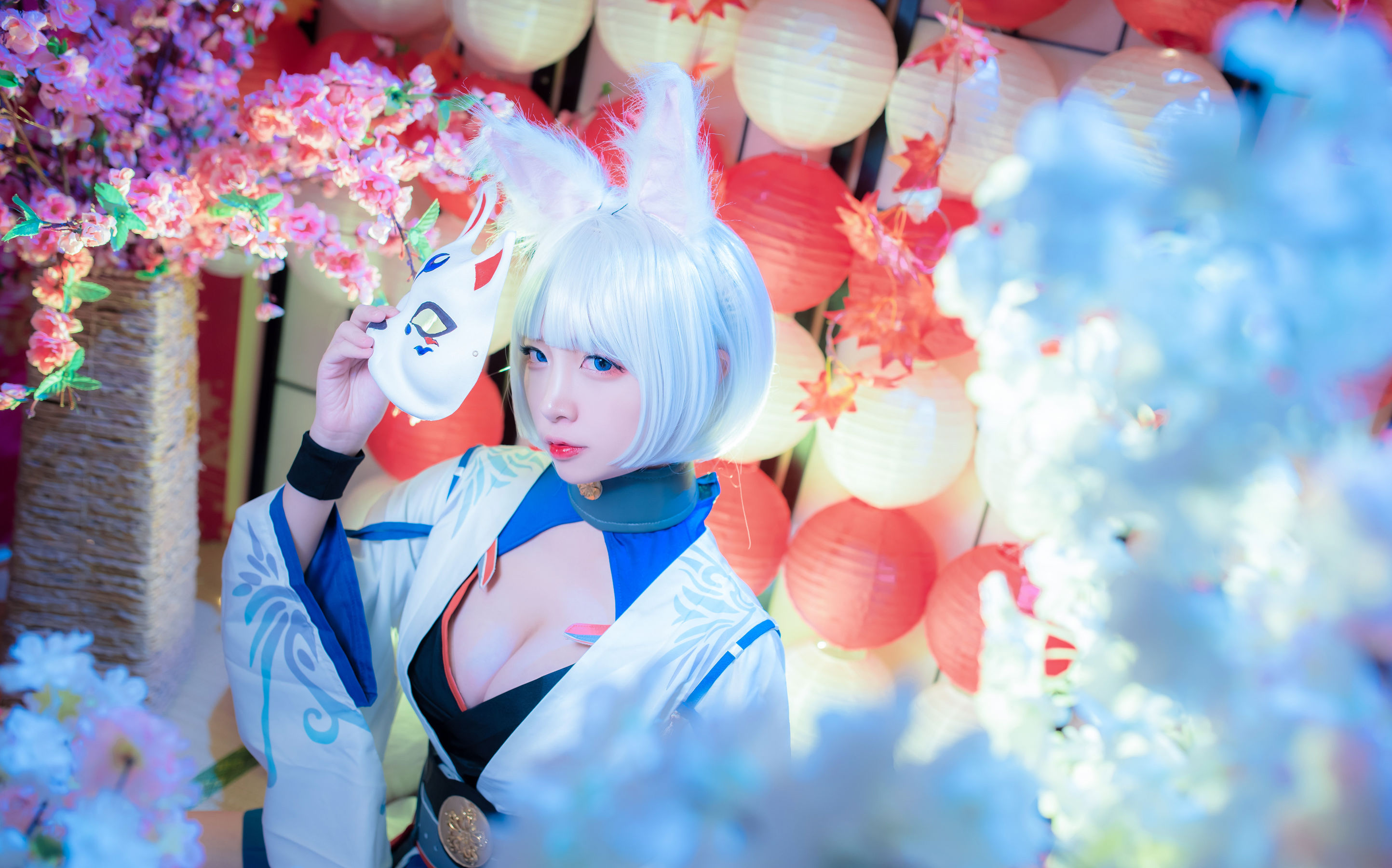 [Cosplay写真] 人气Coser二佐Nisa – 碧蓝航线 加贺 Cosplay-第26张