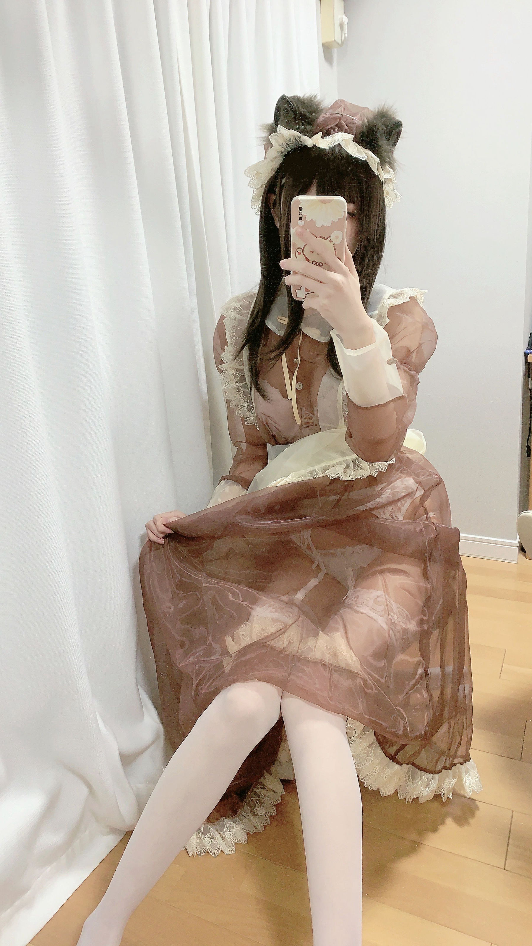 千阳(ちよ) – 女仆 Cosplay-第1张