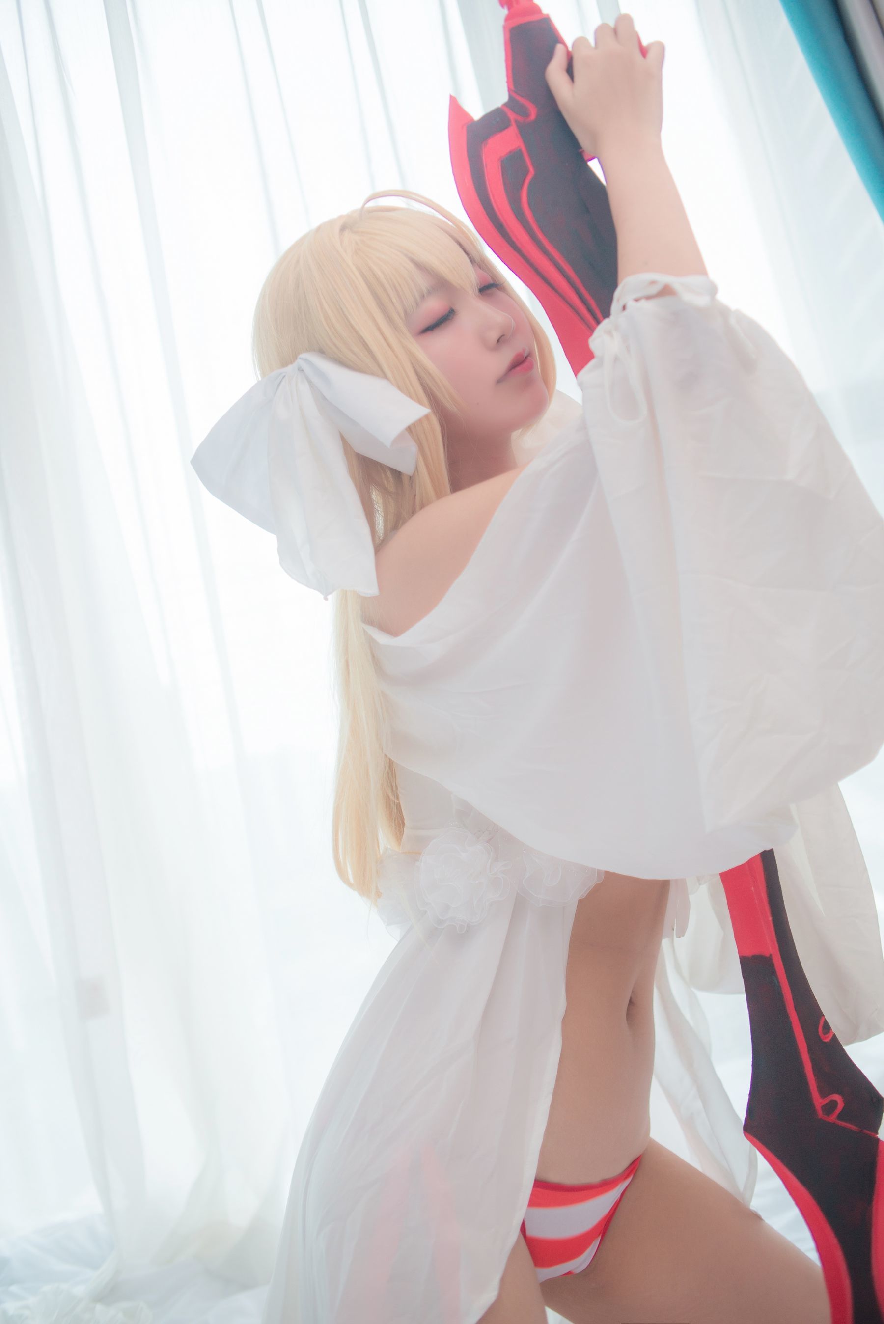 人气Coser黑川 尼禄 Cosplay-第24张