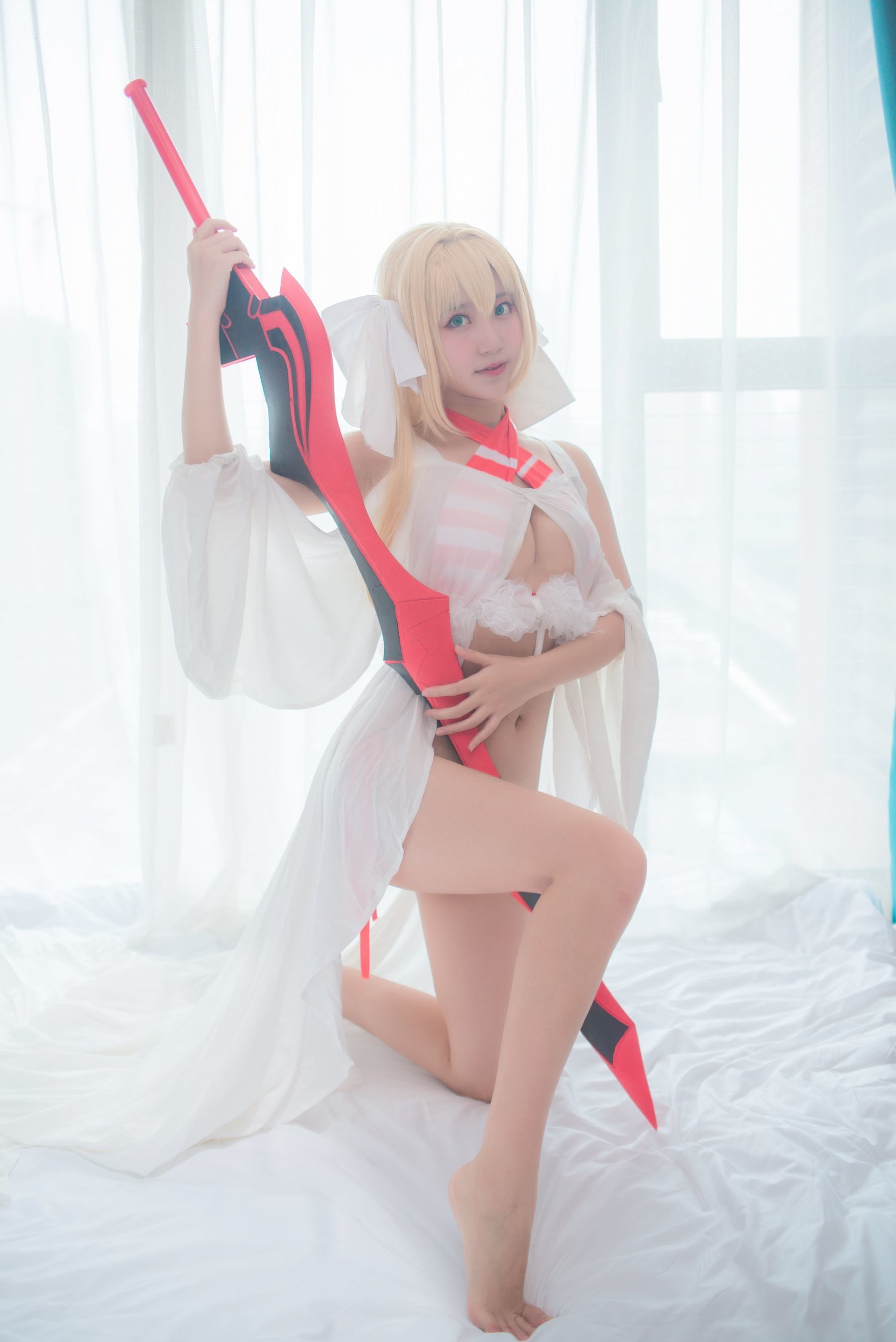 人气Coser黑川 尼禄 Cosplay-第25张