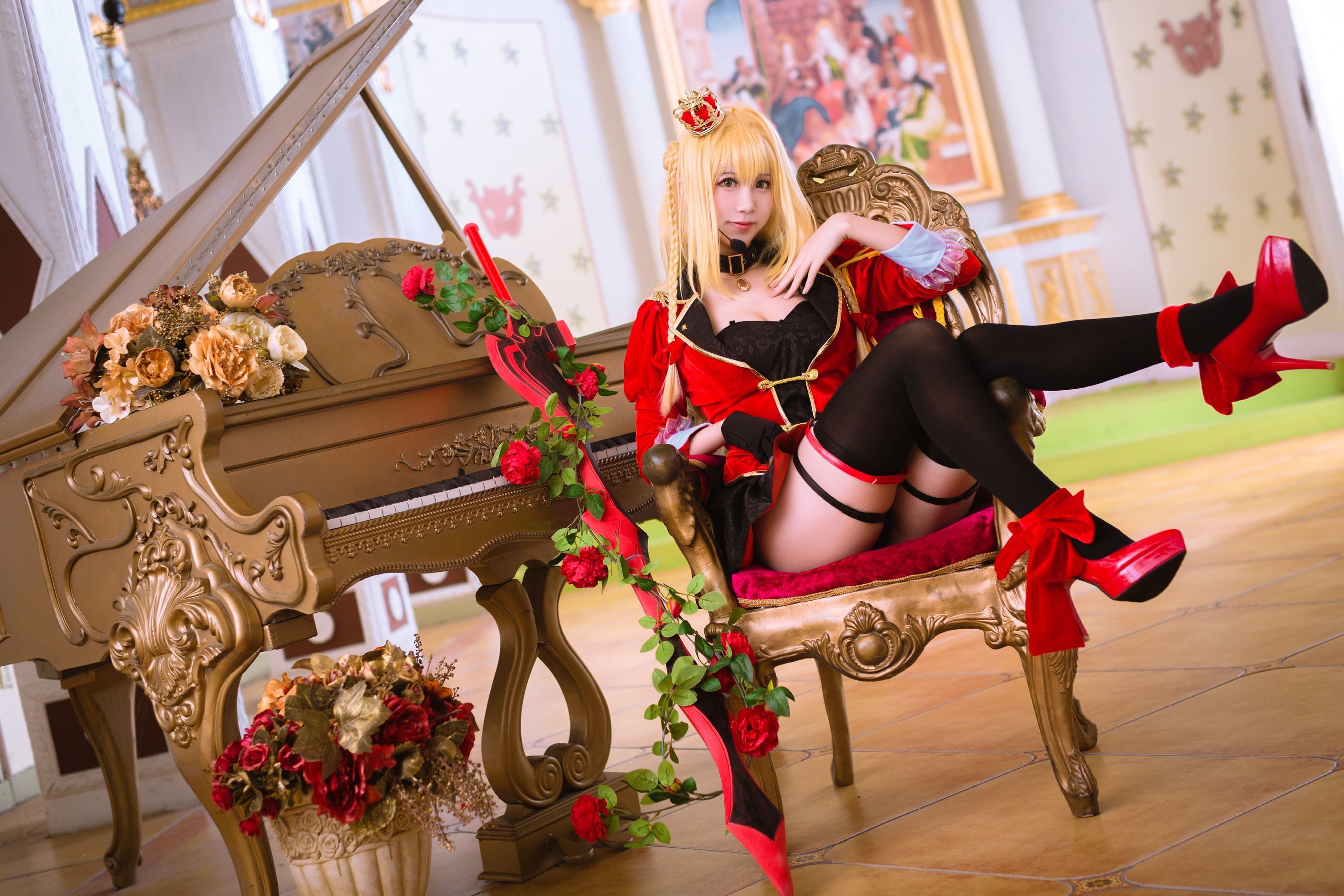 人气Coser黑川 尼禄 Cosplay-第28张