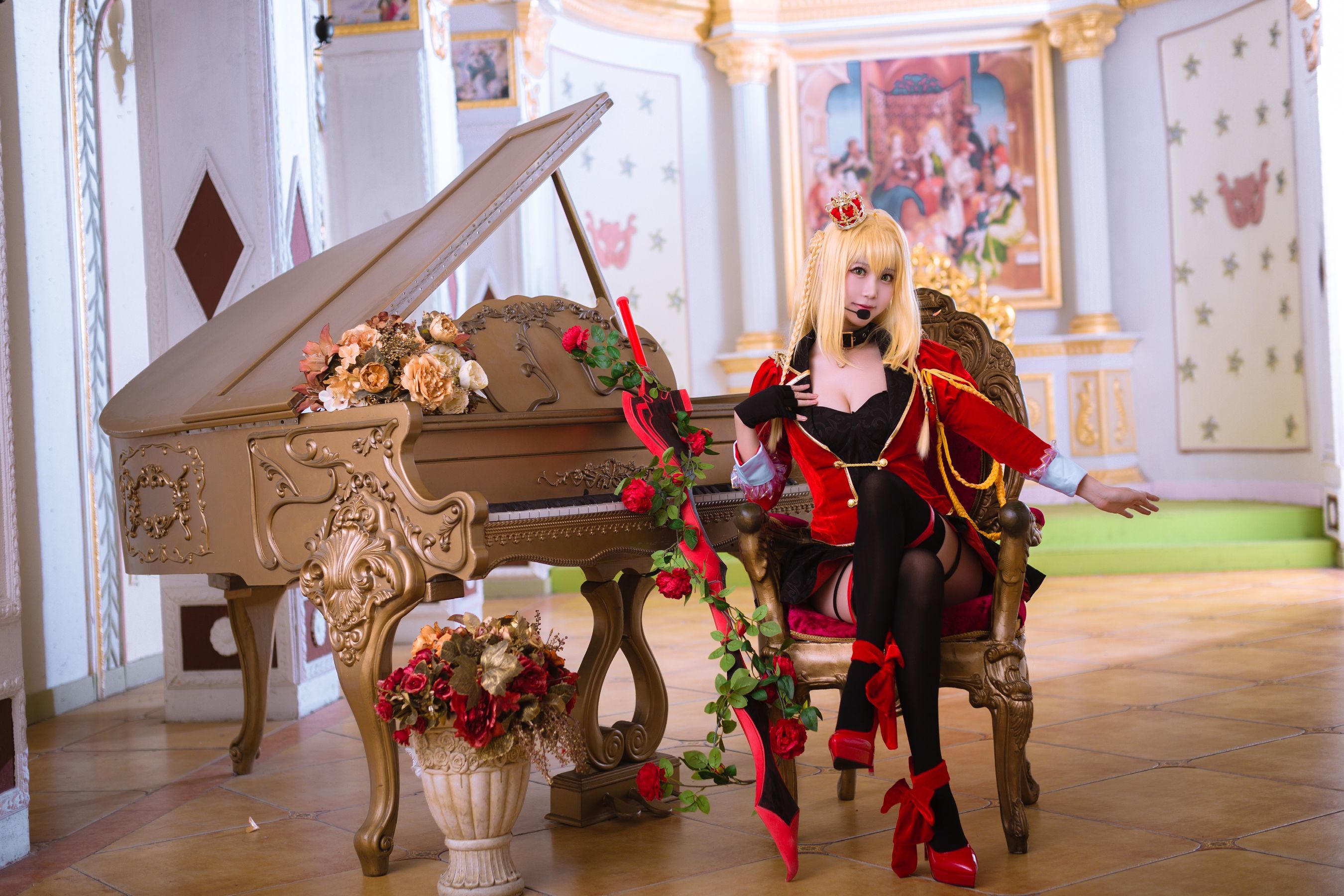 人气Coser黑川 尼禄 Cosplay-第31张