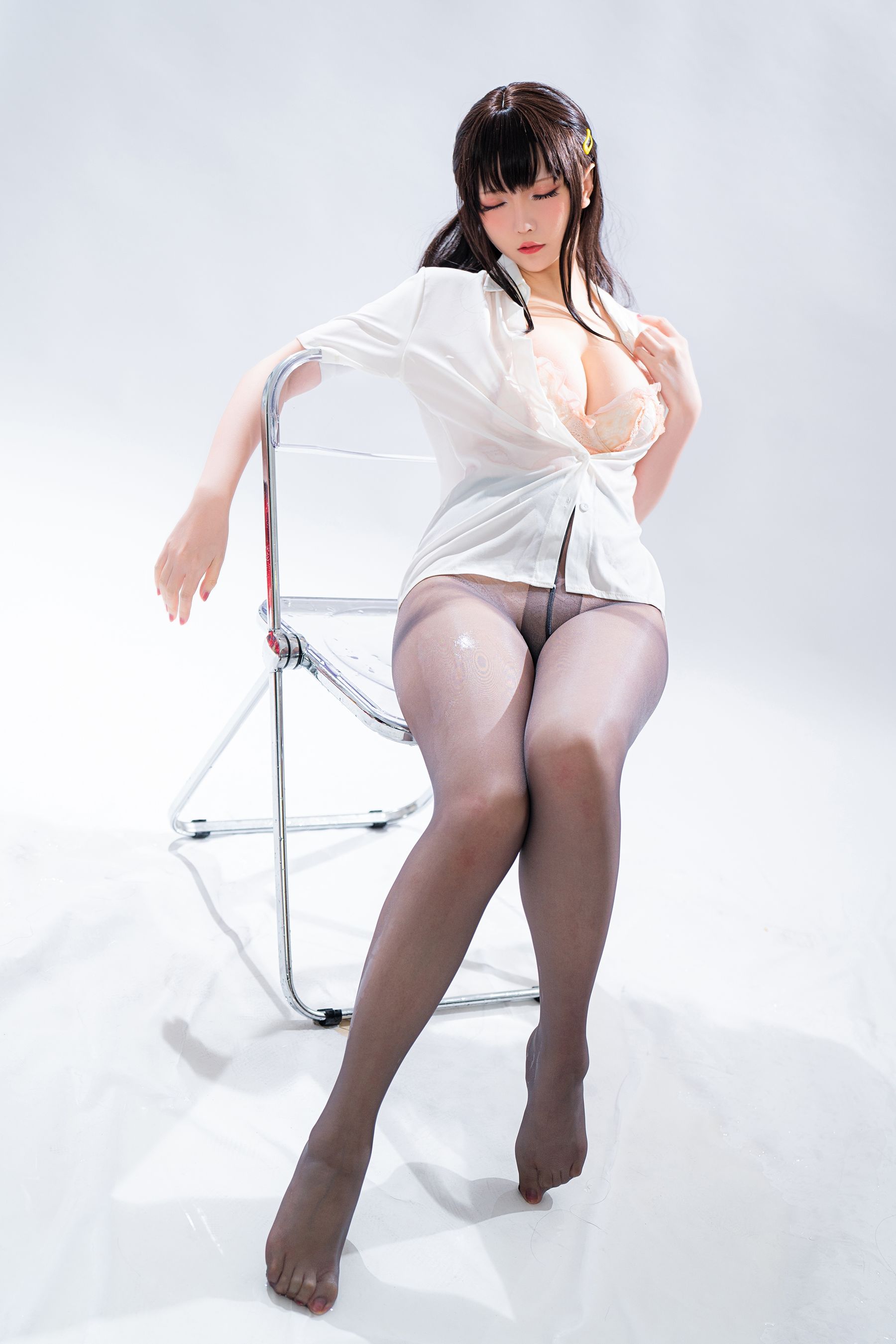 Coser小姐姐星之迟迟 – 滴水JK Cosplay-第68张