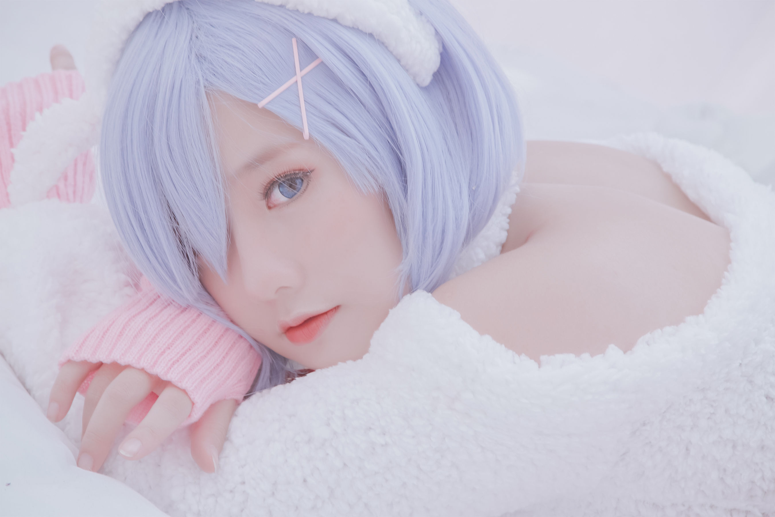 [Messie Huang]写真 – Rem the sheep Cosplay-第1张