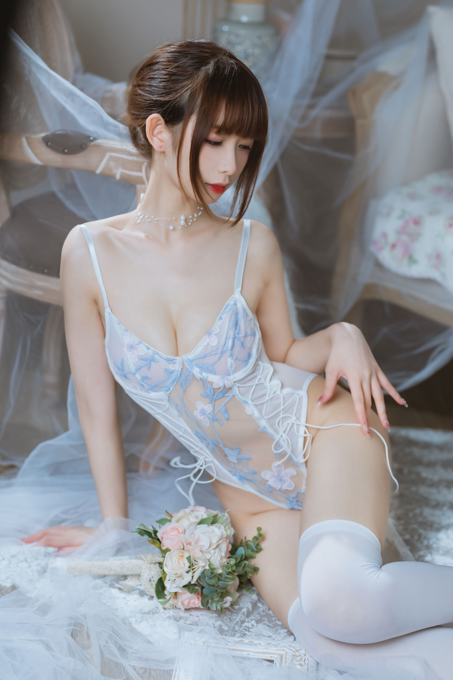 动漫博主封疆疆v – 纯欲连体衣 Cosplay-第27张