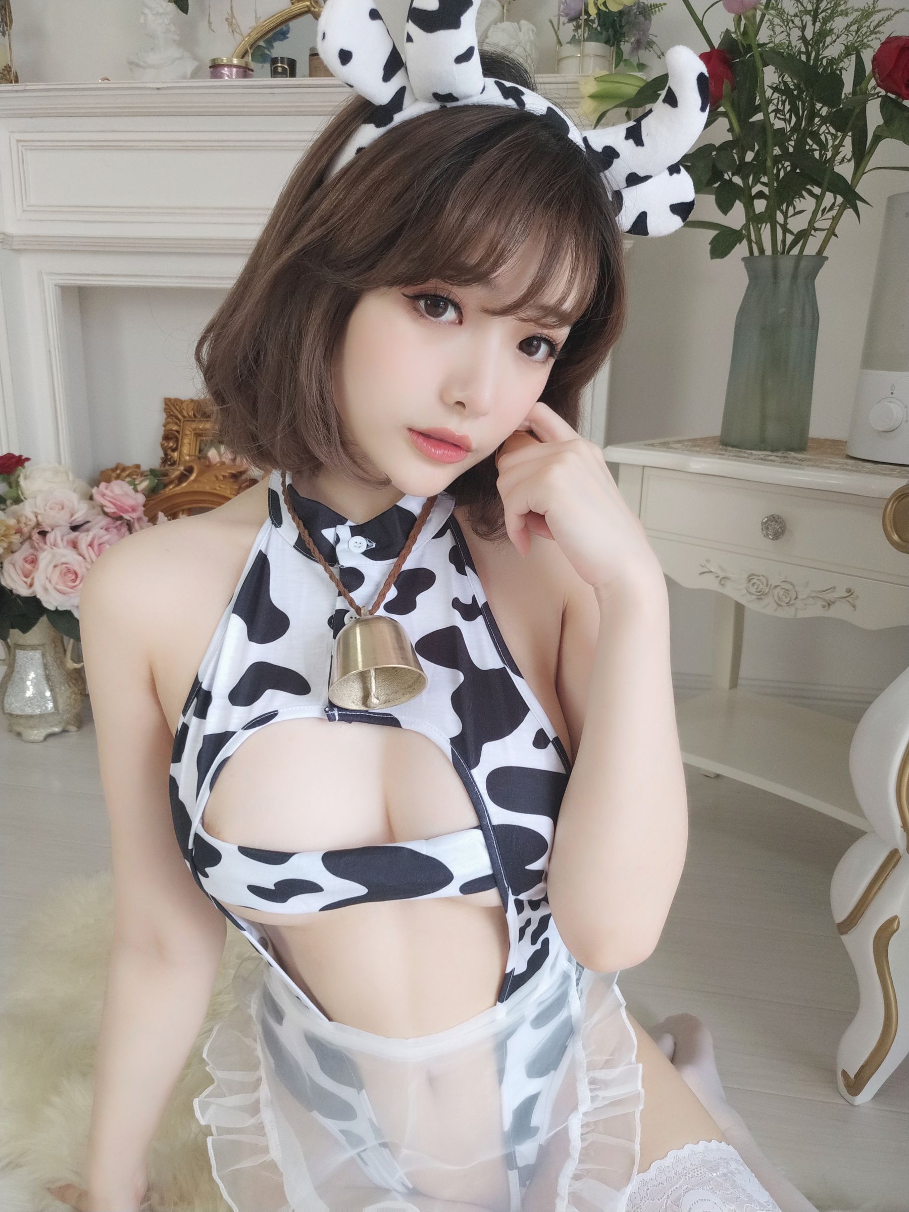 动漫博主雯妹 – 奶牛 Cosplay-第22张