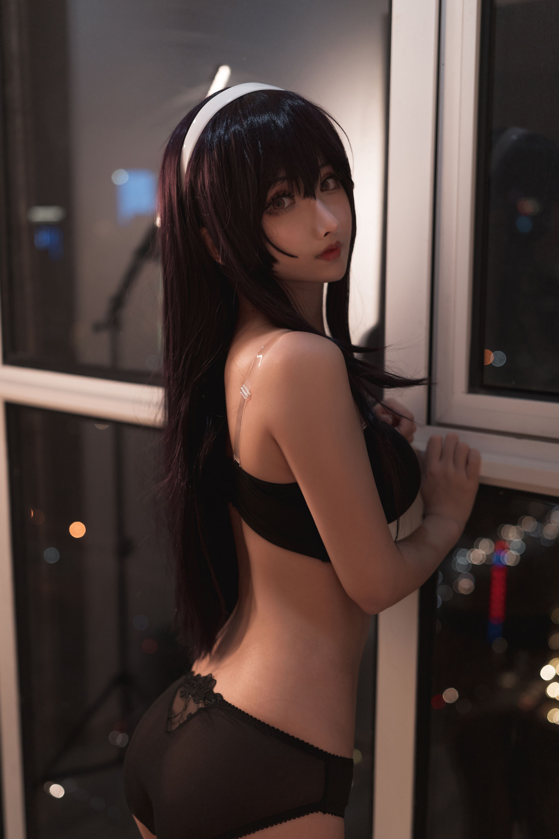 COS福利rioko凉凉子 路人女主的养成方法 Cosplay-第21张