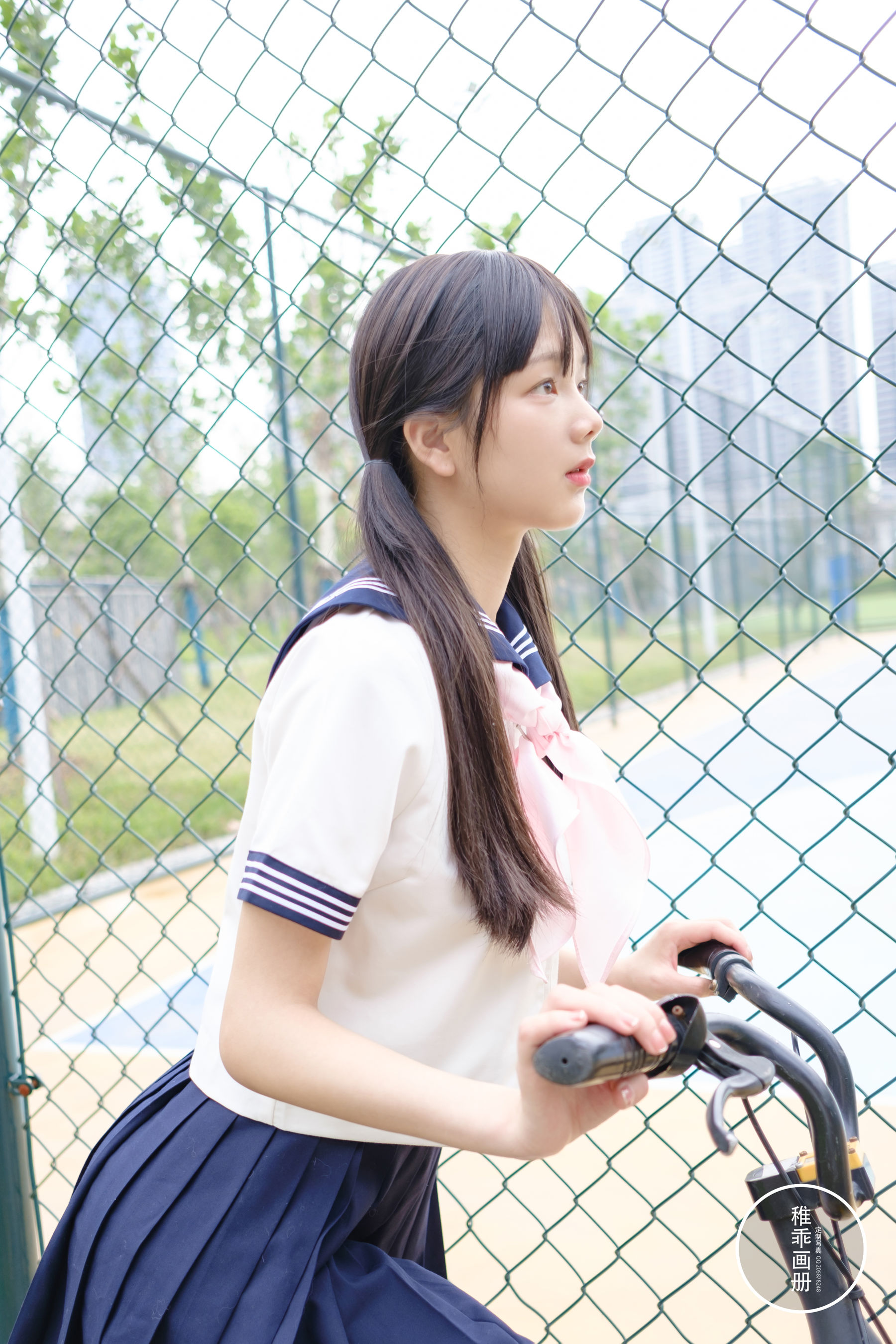 柴系小乖(稚乖画册) – 夜夜 单车郊游 Cosplay-第30张