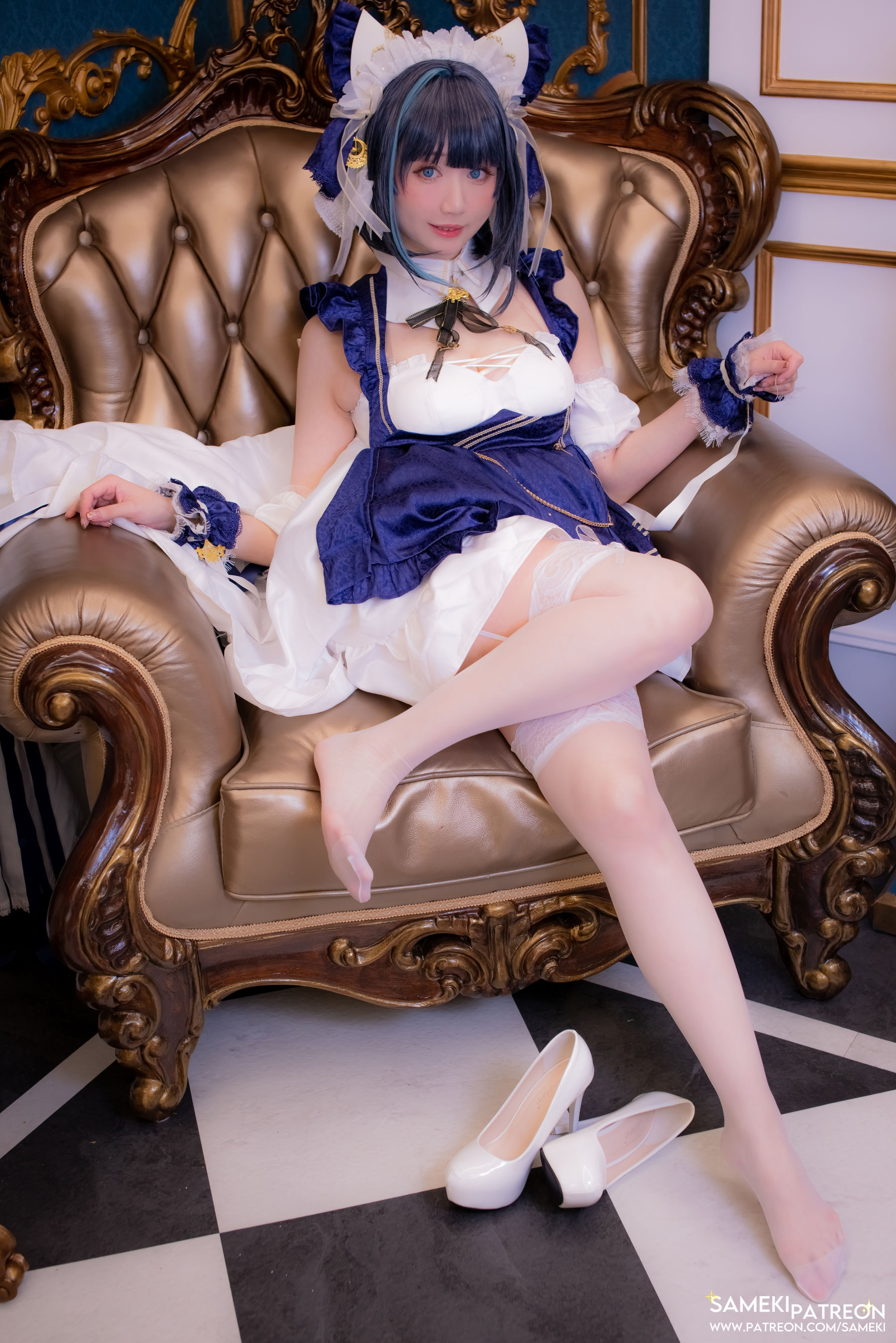 Sameki – 碧蓝航线 柴郡 Cosplay-第30张