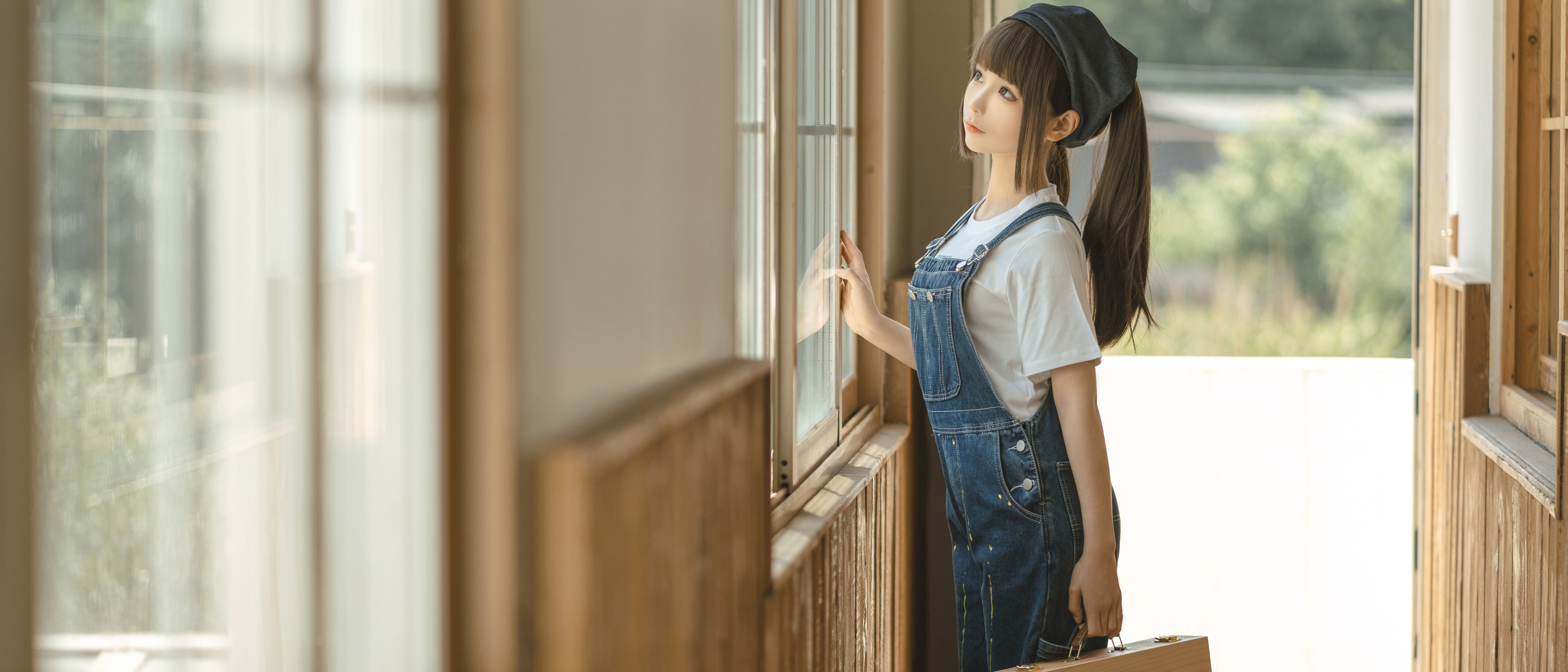 动漫博主蠢沫沫 – 小画家 Cosplay-第32张