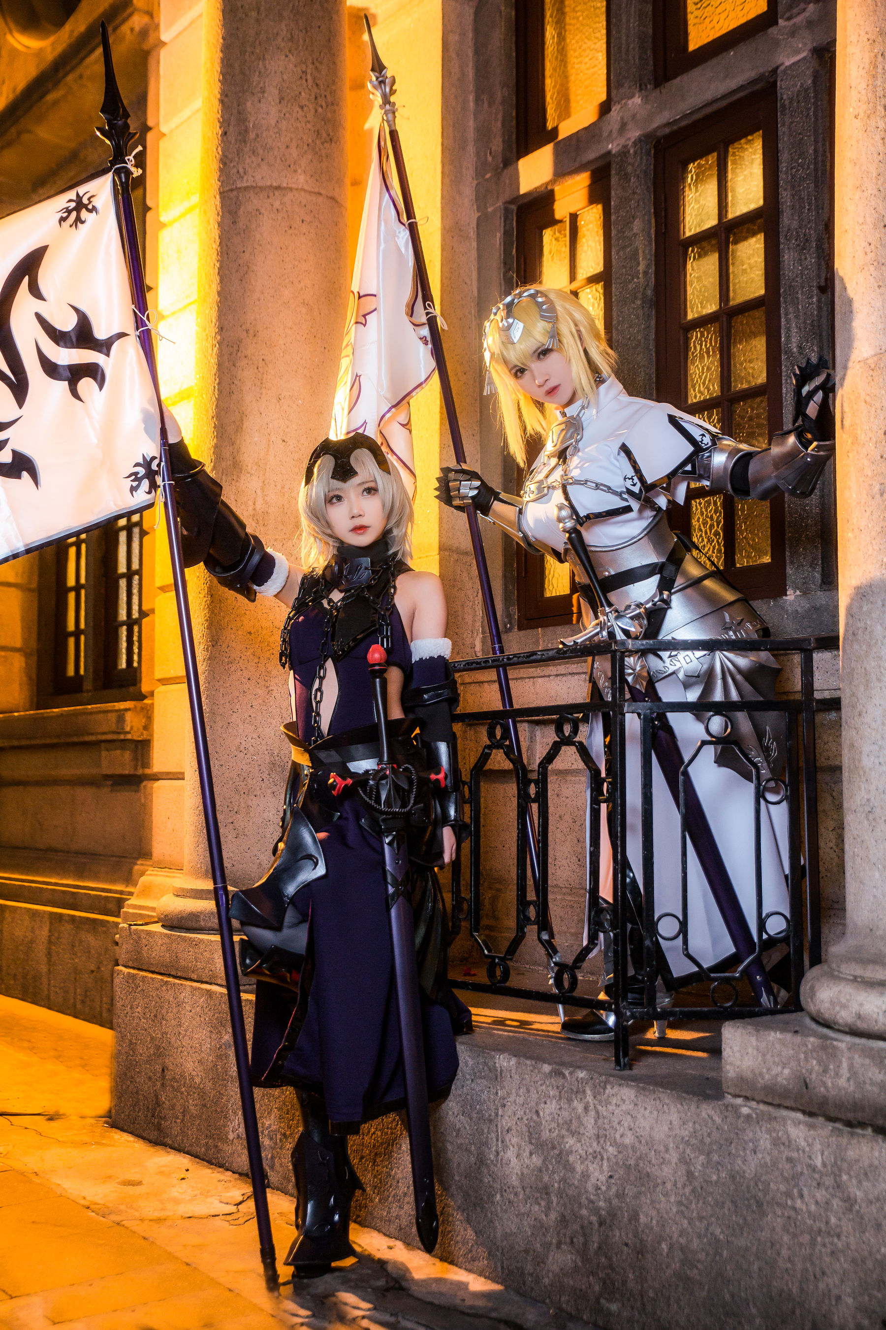 超人气Coser鳗鱼霏儿大肉丸Amiee 贞德 Cosplay-第29张
