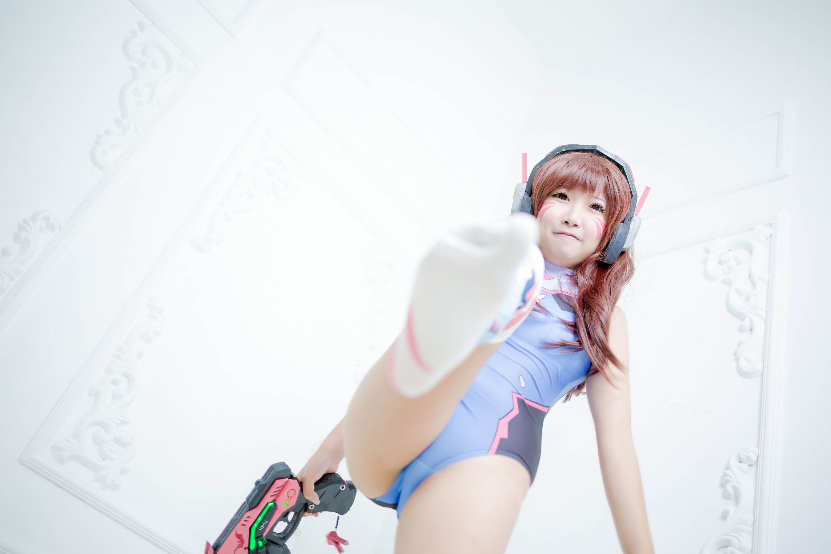 萝莉蜜嘟喵 DVA泳衣 Cosplay-第30张