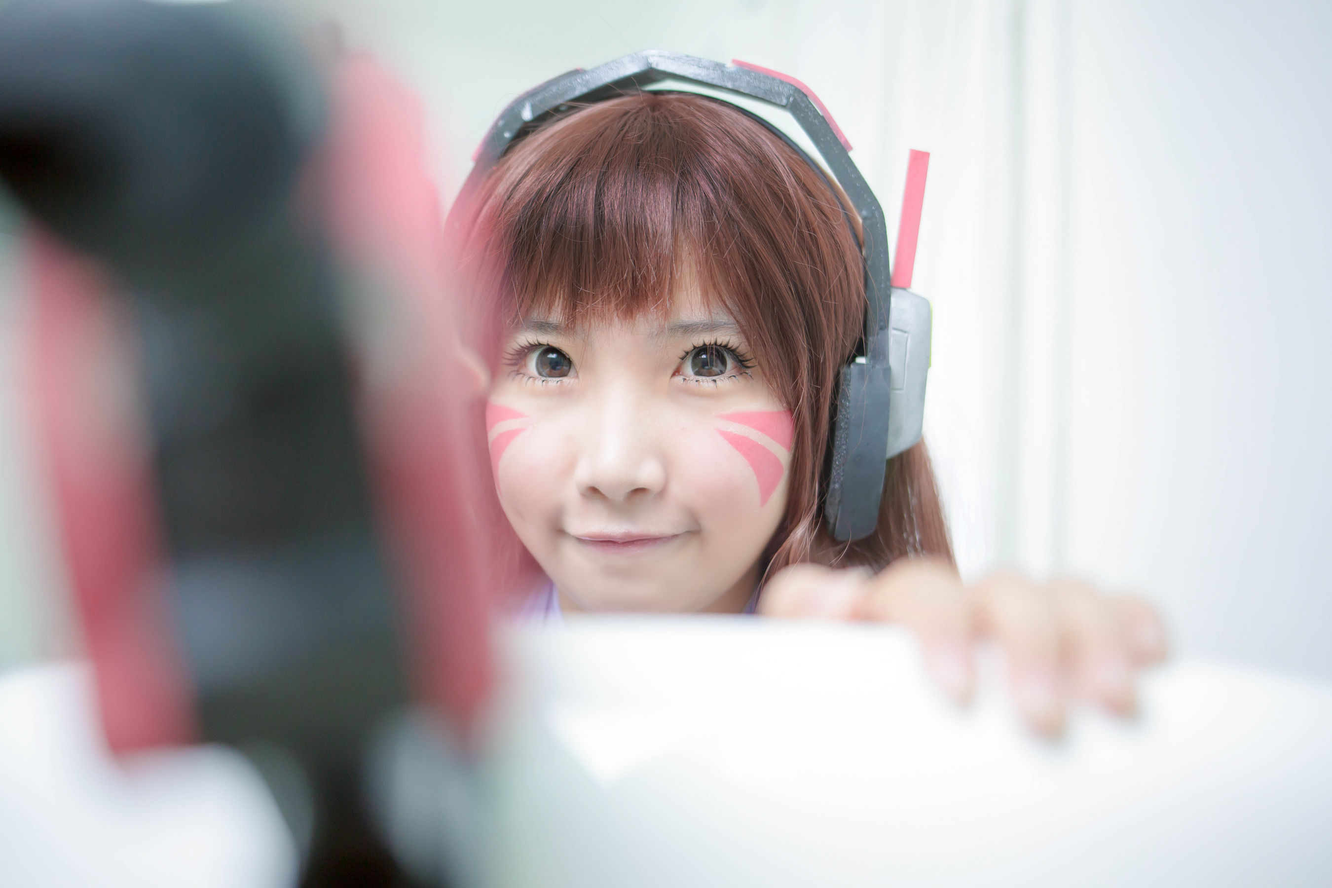 萝莉蜜嘟喵 DVA泳衣 Cosplay-第32张