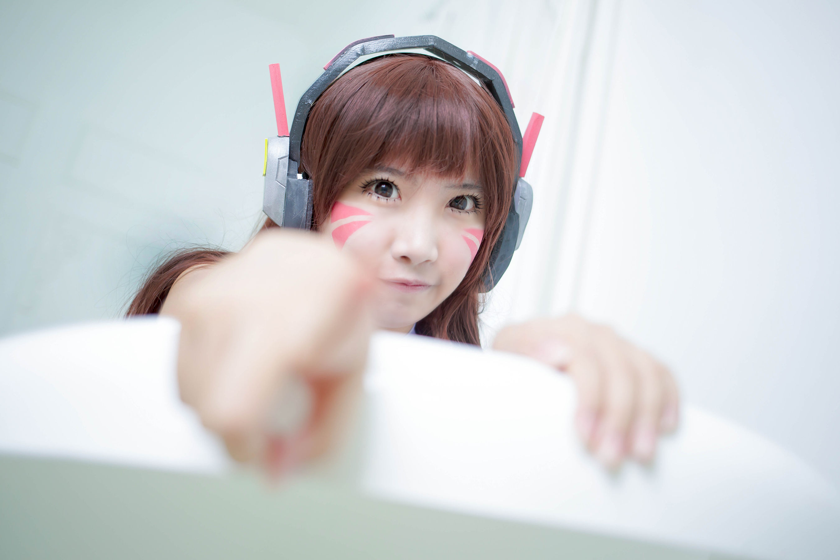 萝莉蜜嘟喵 DVA泳衣 Cosplay-第31张