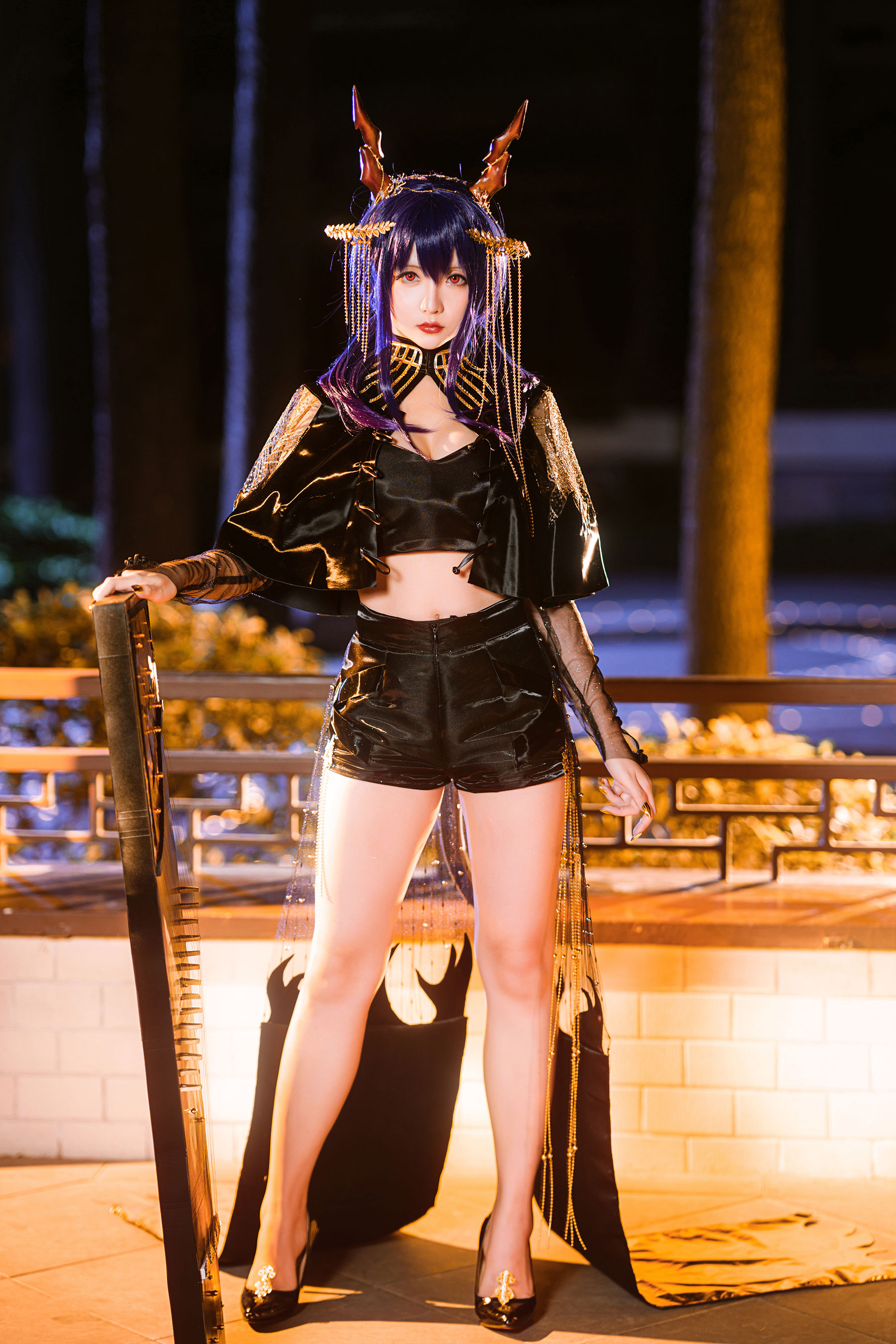 Coser小姐姐星之迟迟 – 陈-音律联觉 Cosplay-第1张