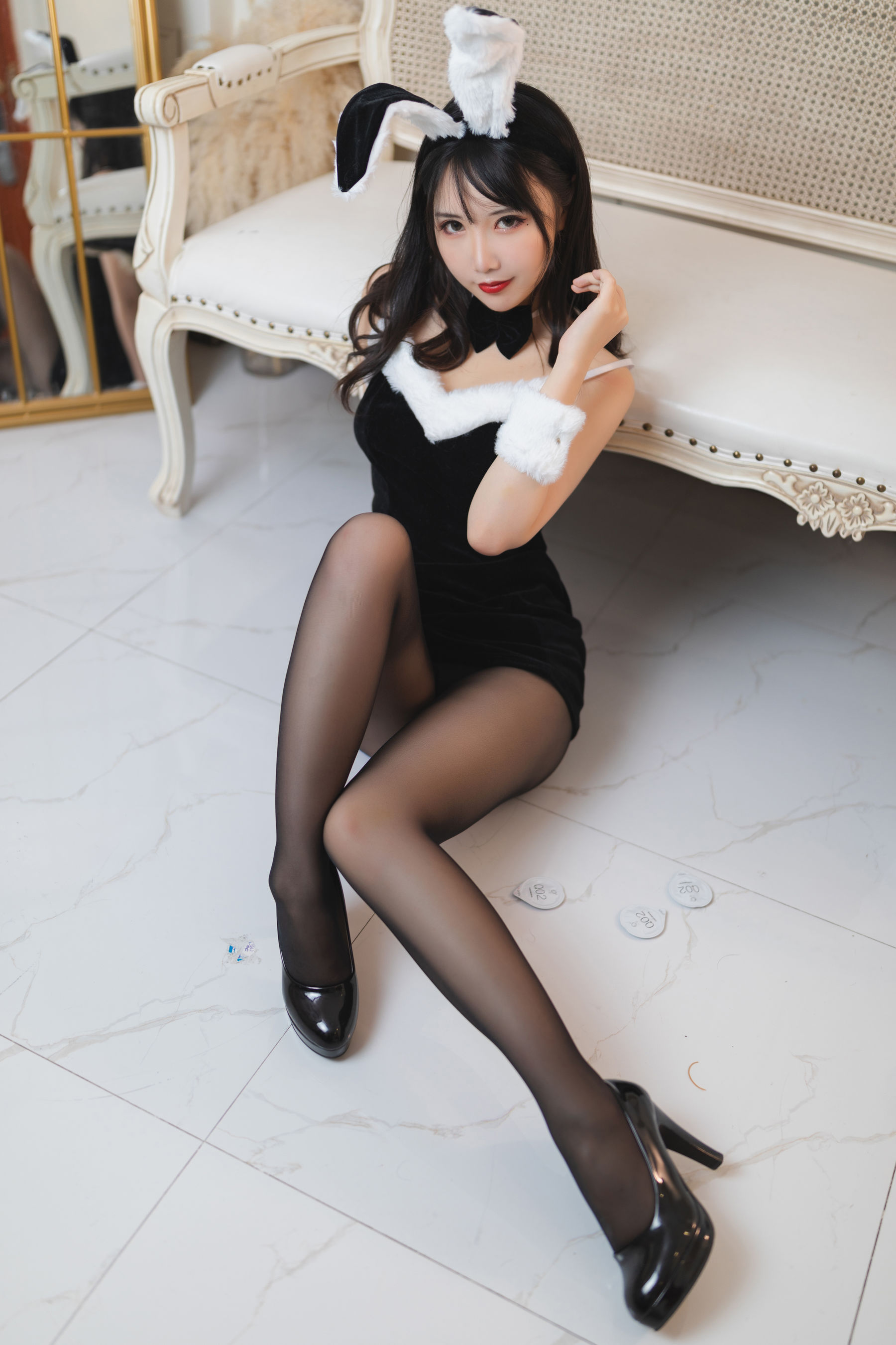 [Cosplay写真] 可爱人气Coser面饼仙儿 – 大象兔女郎 Cosplay-第22张