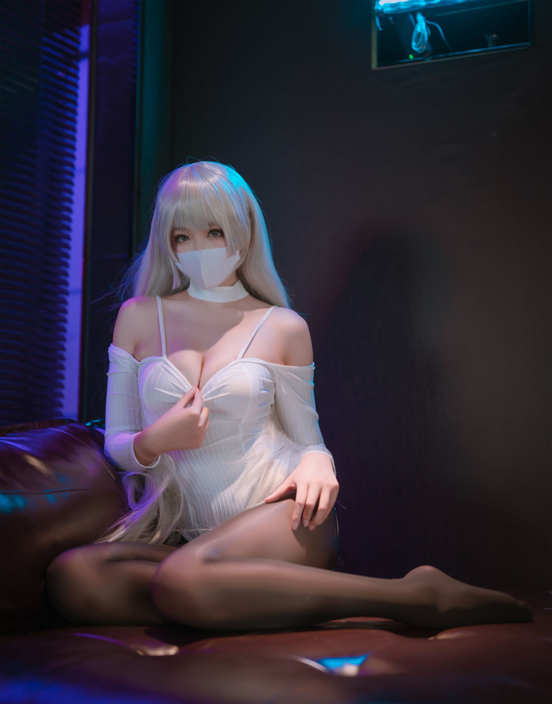 轩萧学姐 – 高开叉运动鞋 茑 Cosplay-第19张