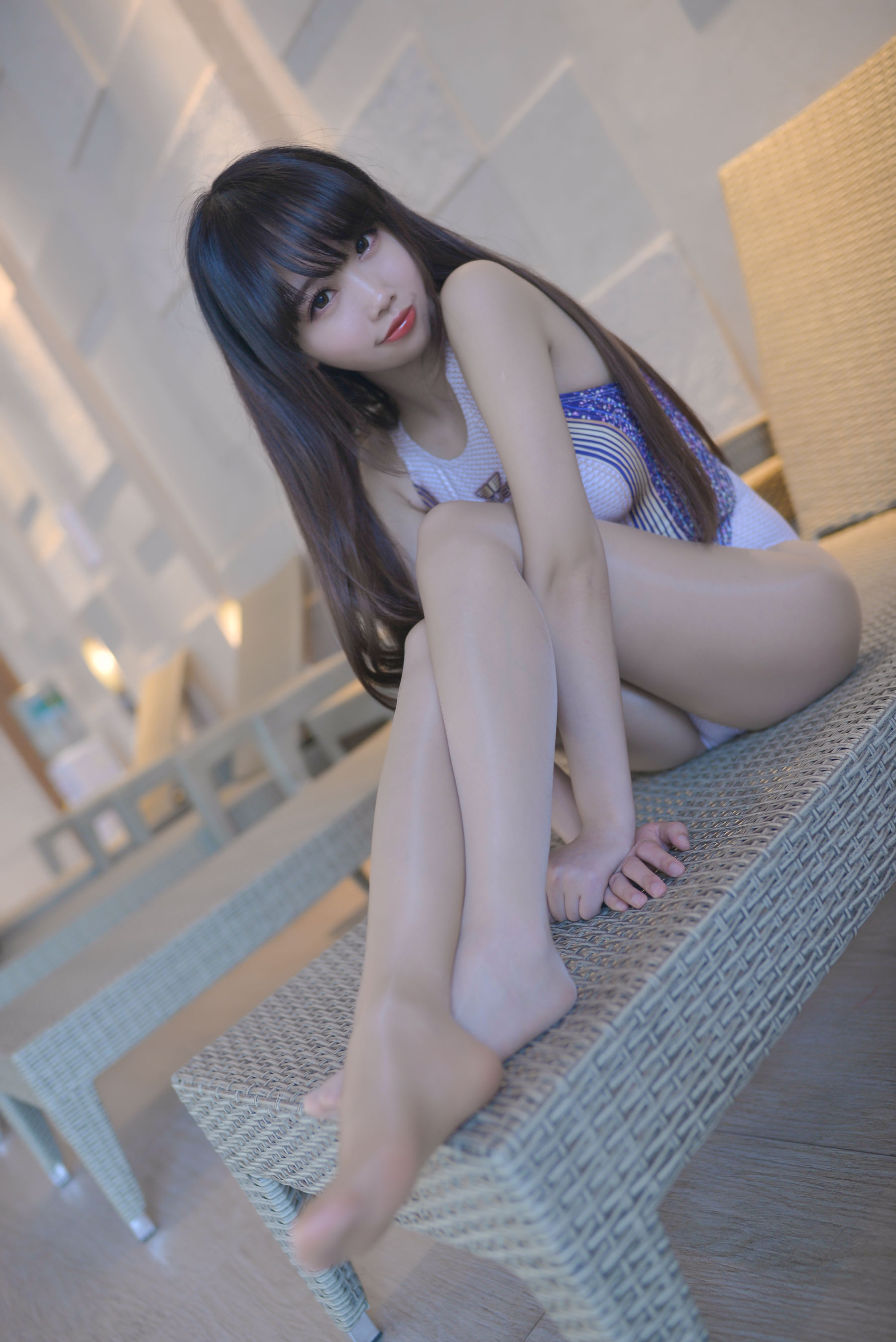 Cos小姐姐雪琪 – 竞技泳衣 Cosplay-第28张