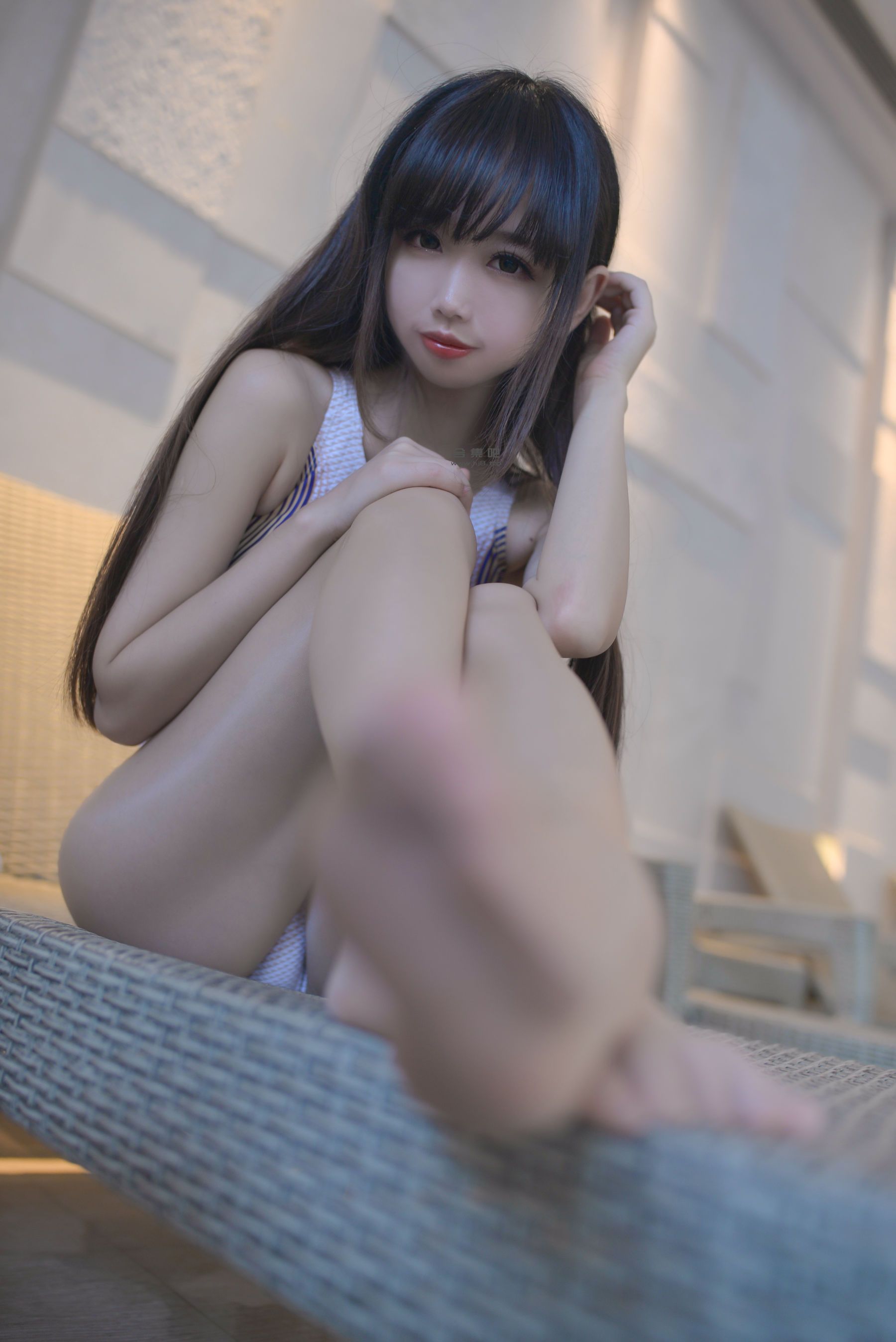 Cos小姐姐雪琪 – 竞技泳衣 Cosplay-第30张