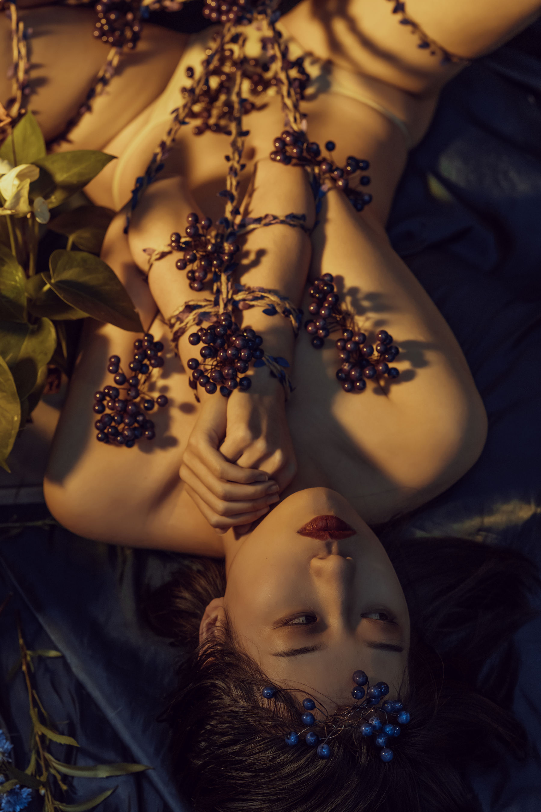 云溪溪 – 花与绳 Cosplay-第32张