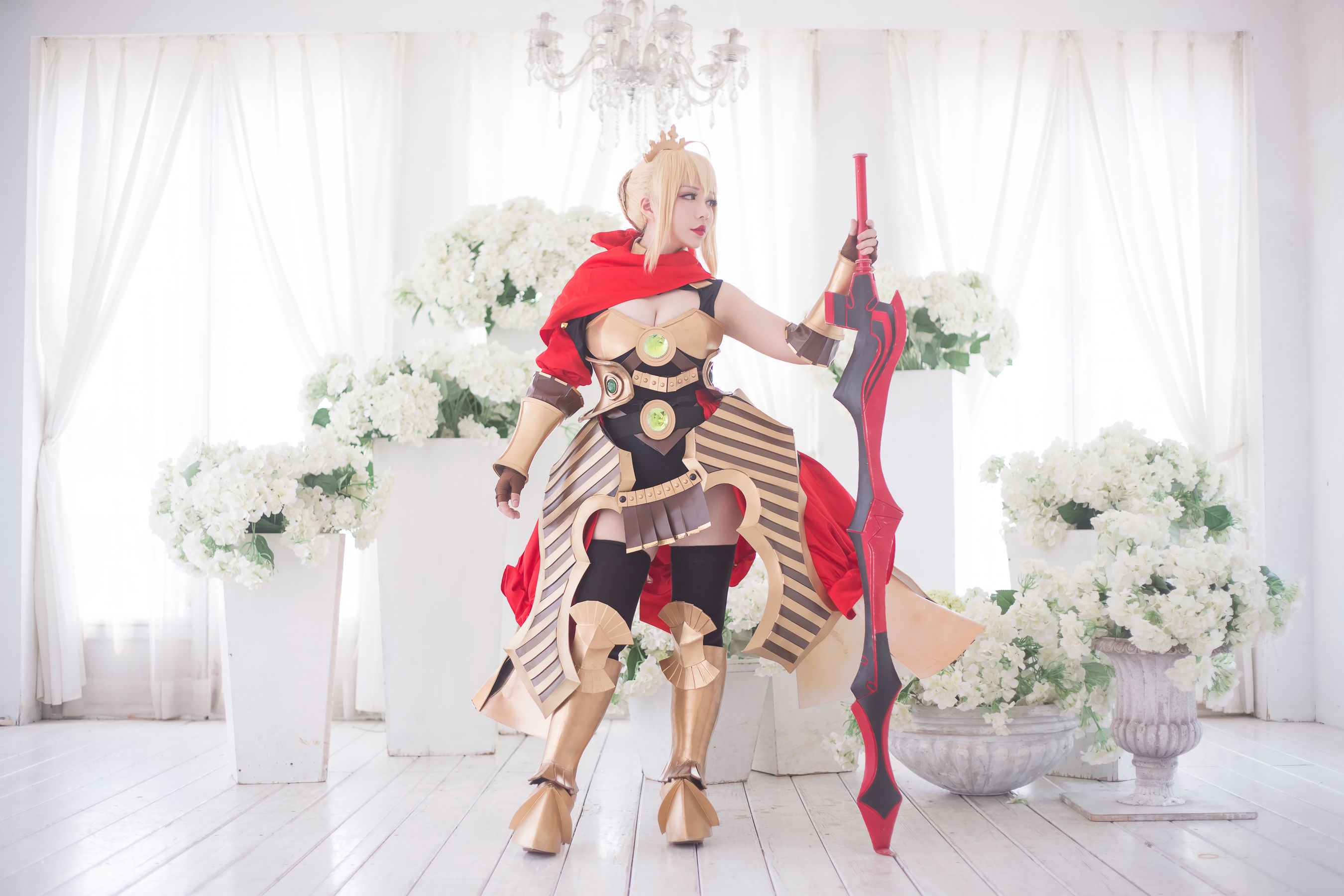 Cos千寻大人 尼禄 之 神话 Cosplay-第2张