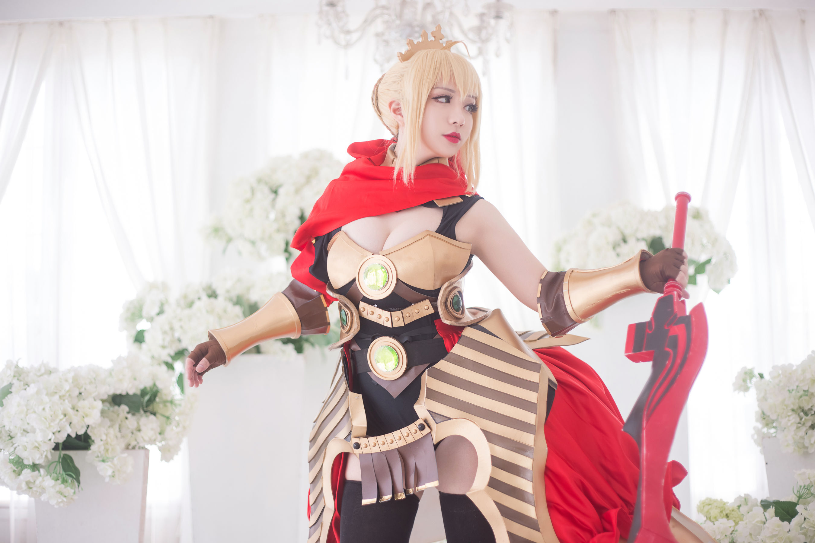 Cos千寻大人 尼禄 之 神话 Cosplay-第3张