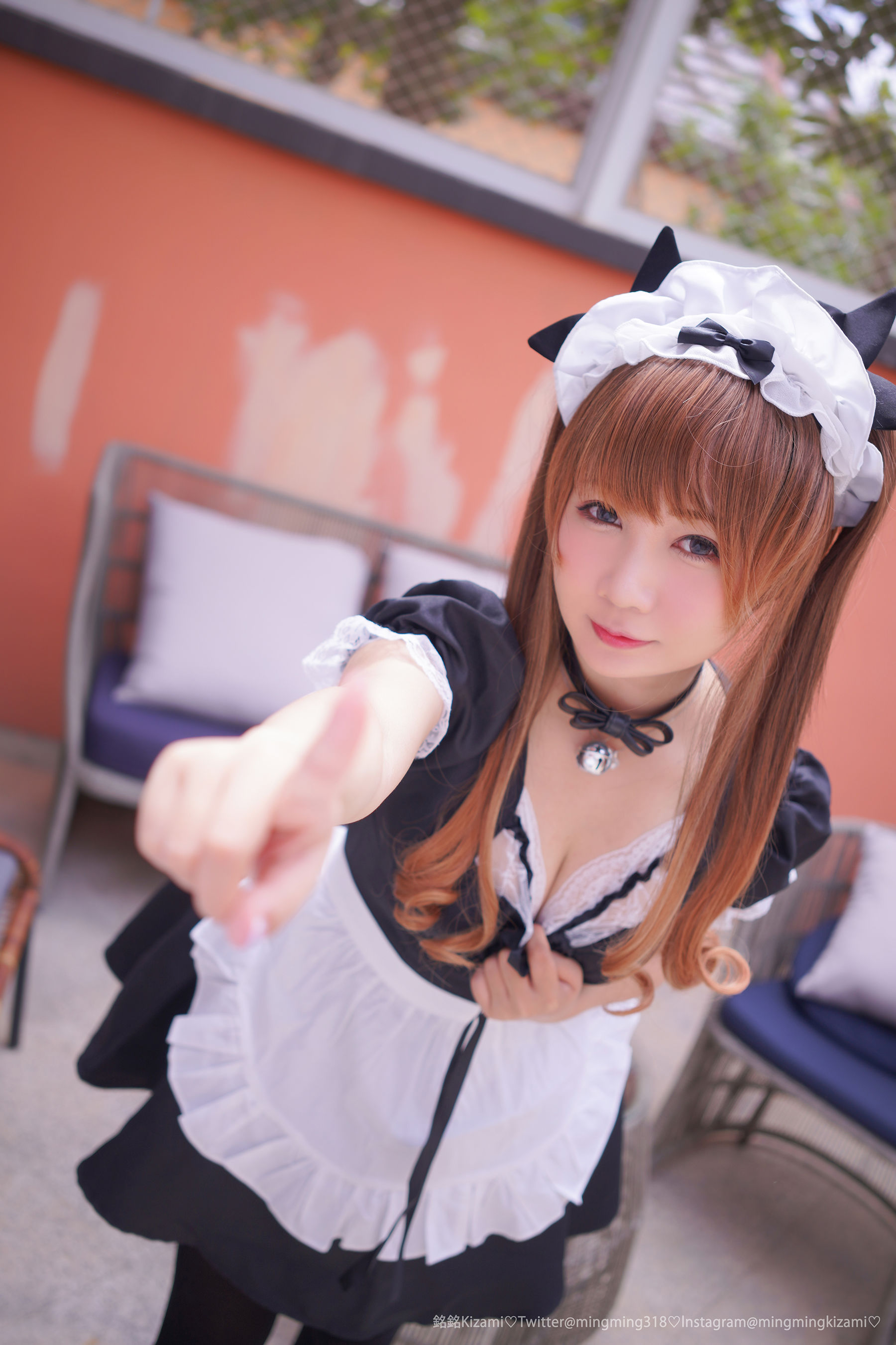 銘銘Kizami 自撮りVol.11 兔女郎女仆 Cosplay-第55张