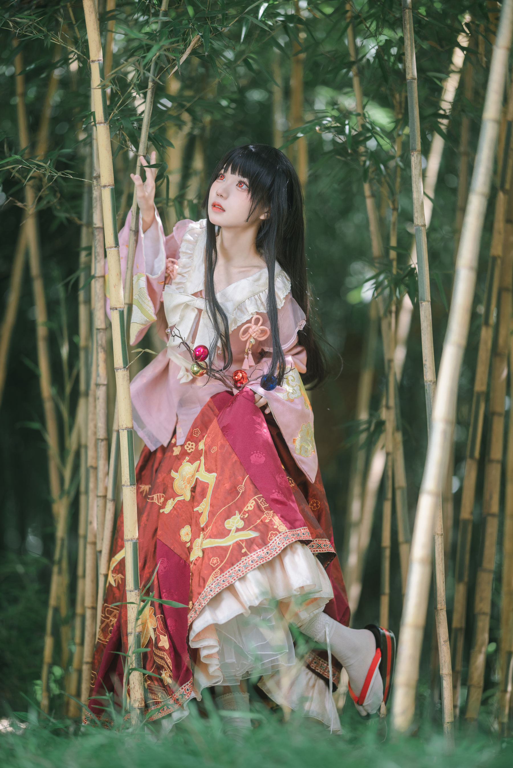 花柒Hana – 蓬莱山辉夜 Cosplay-第1张