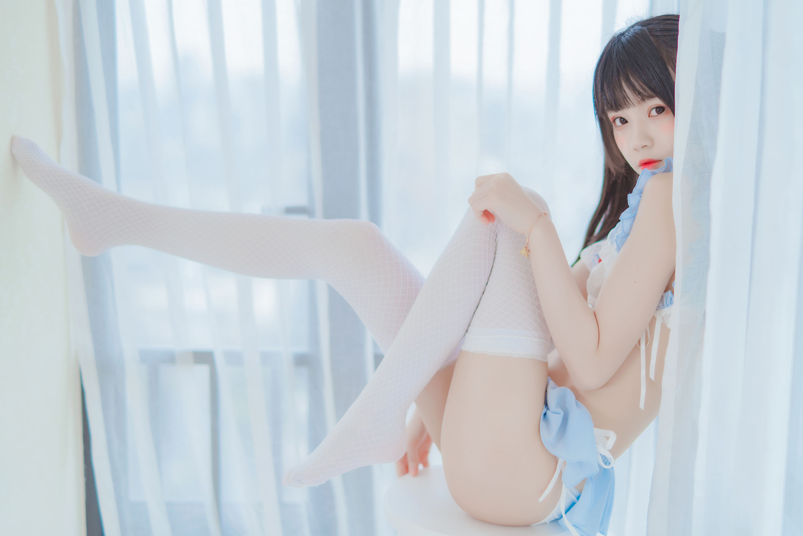 [萝莉COS] 桜桃喵 – 爱丽丝的兔子 Cosplay-第24张