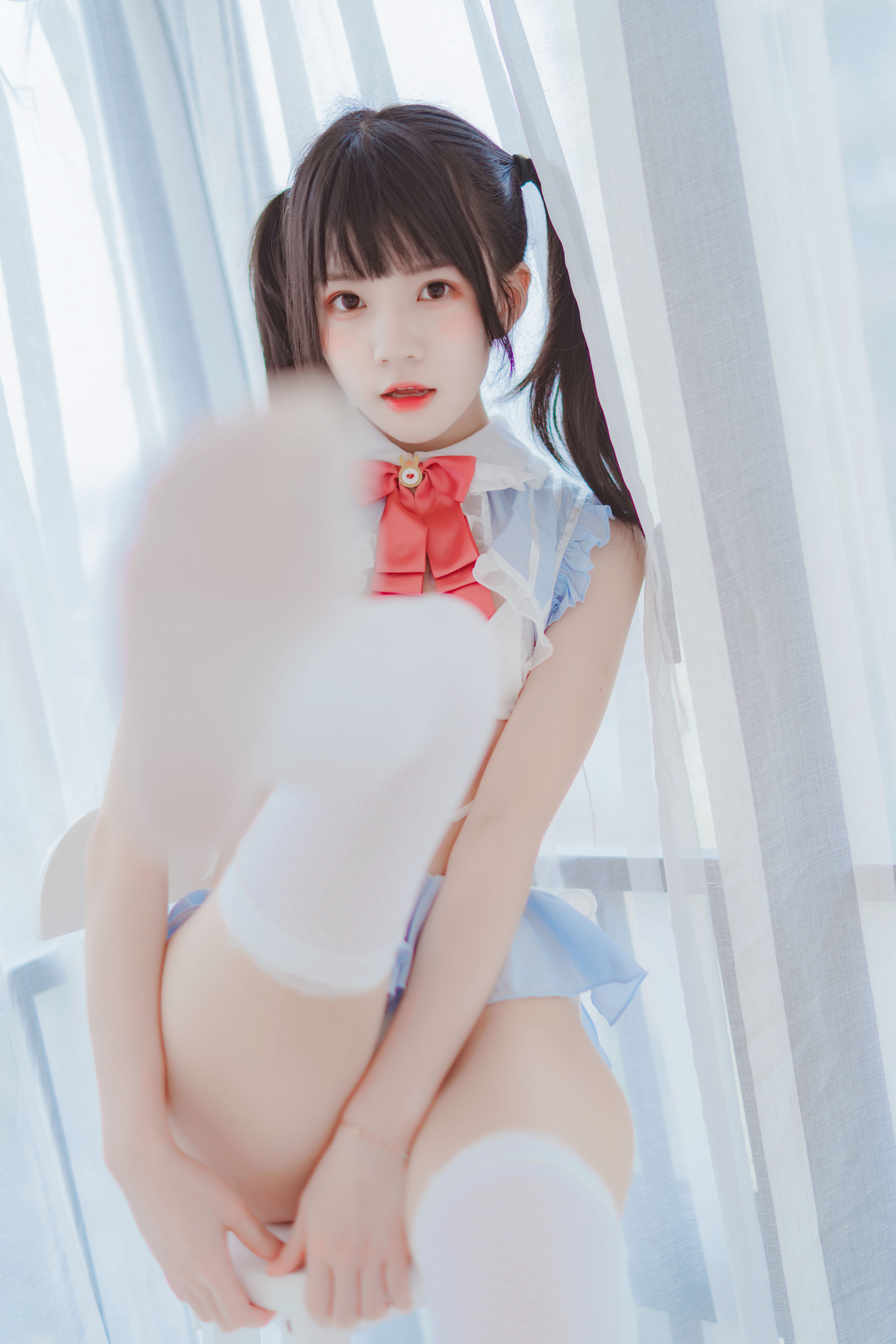 [萝莉COS] 桜桃喵 – 爱丽丝的兔子 Cosplay-第26张