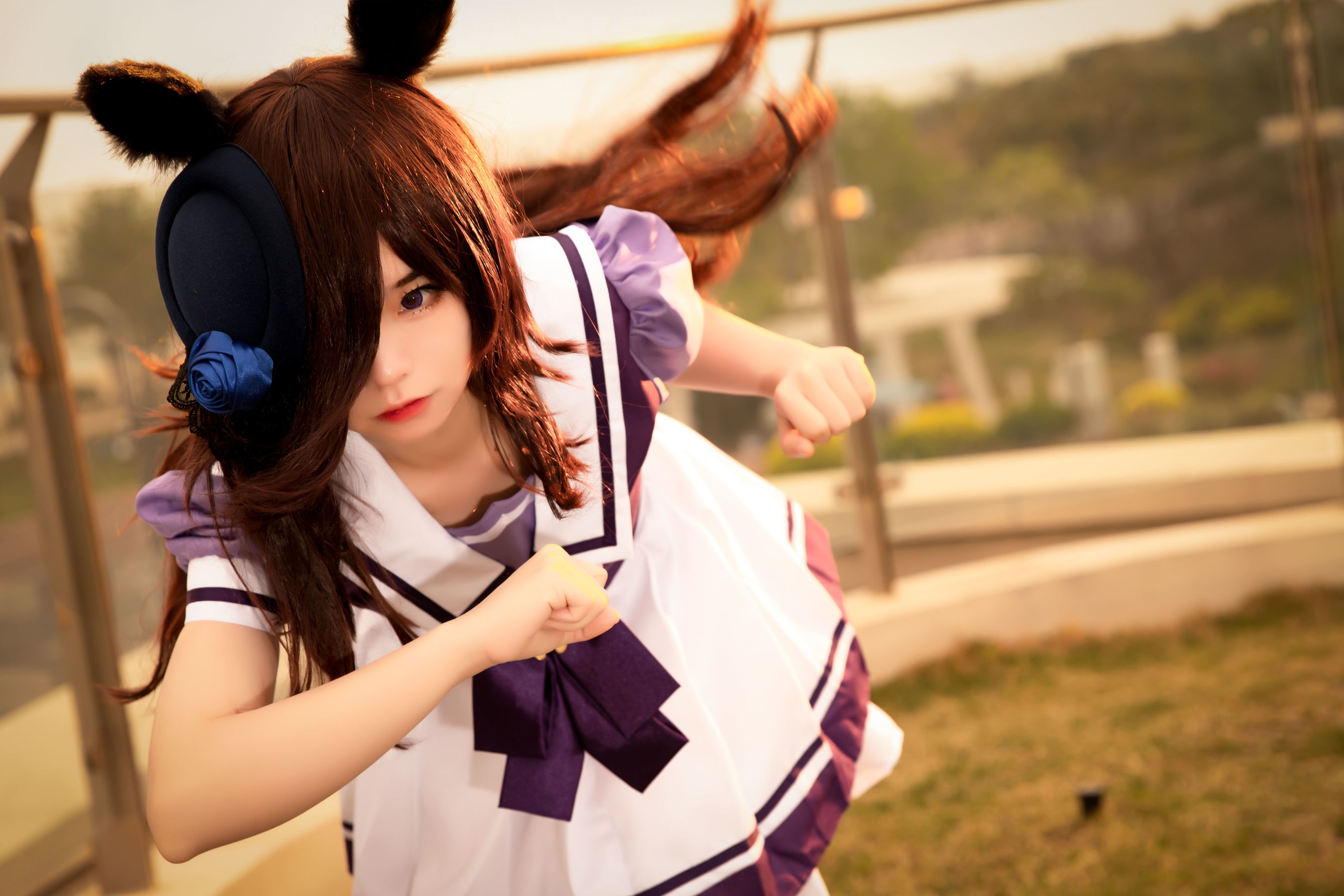 动漫博主G44不会受伤 – 赛马娘 米浴 Cosplay-第21张